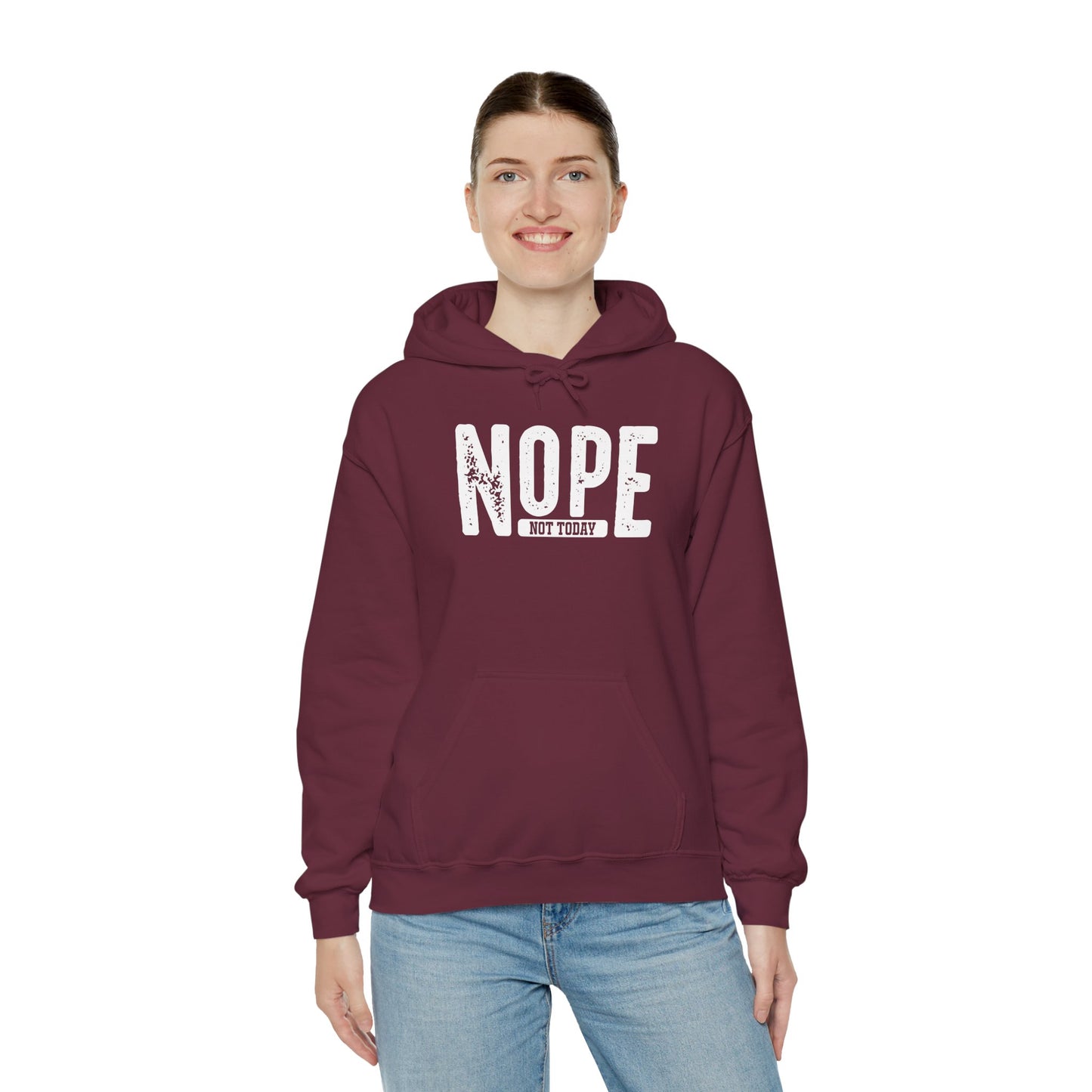 'NOPE Not Today' Hoodie - Unisex