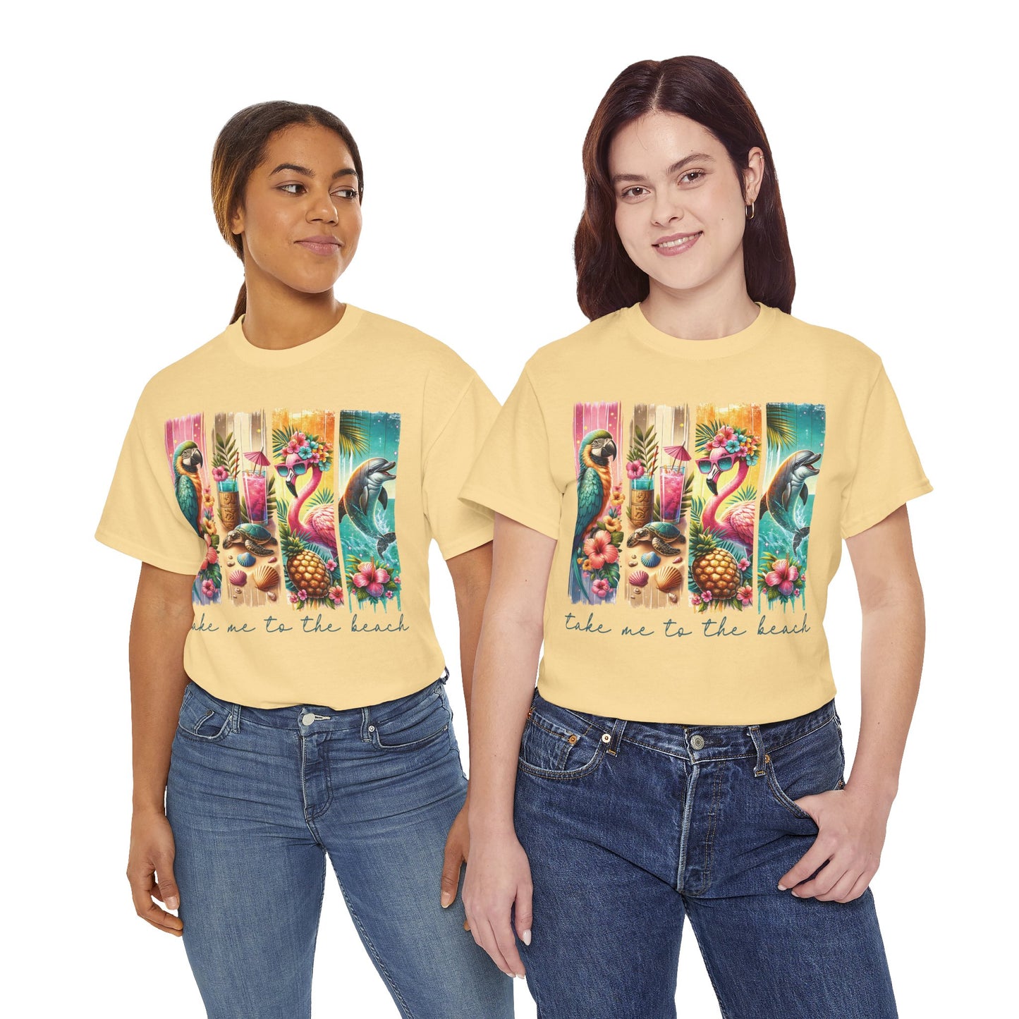 Tropical Vibes 'Take Me to the Beach' Tee