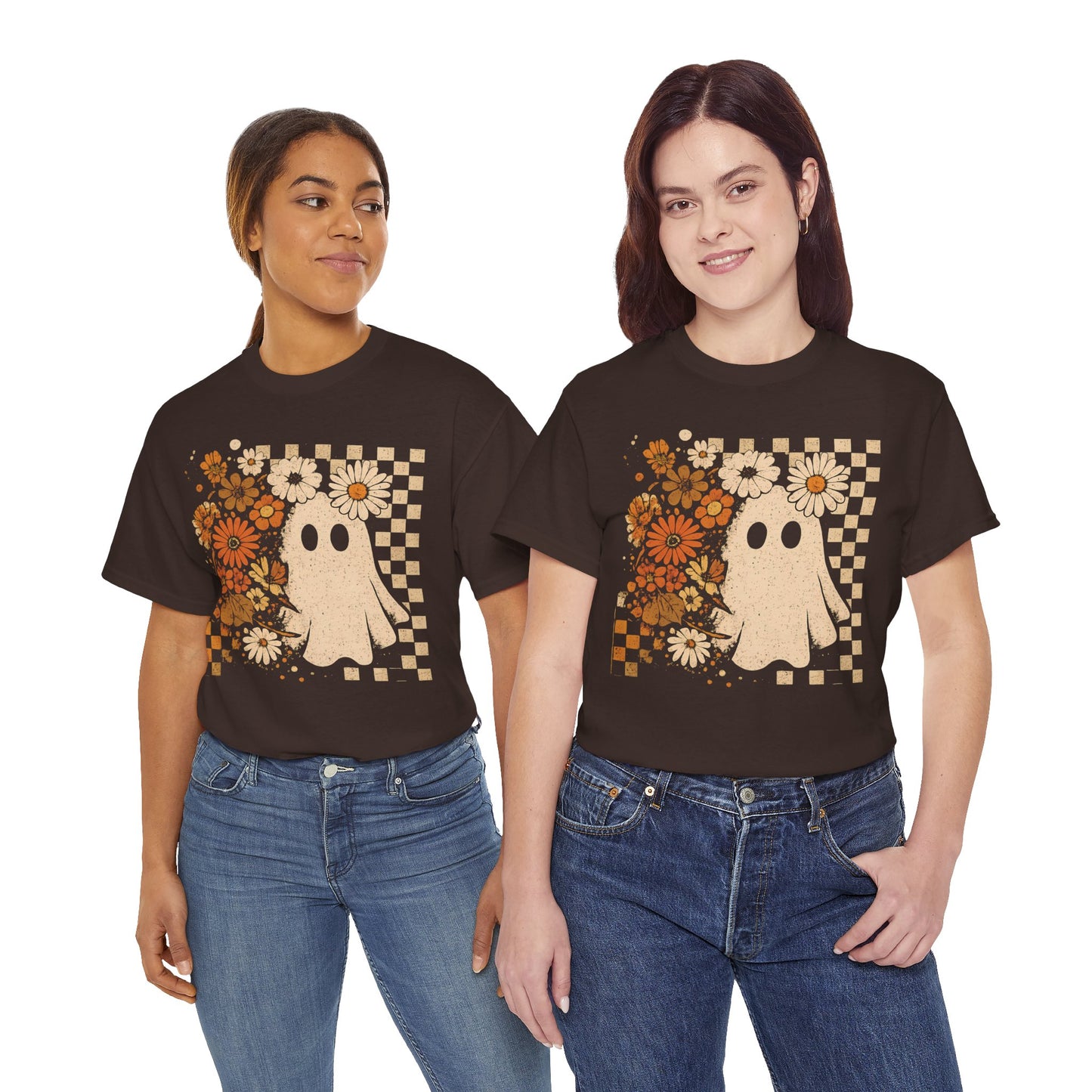 Boho Floral Ghost Tee