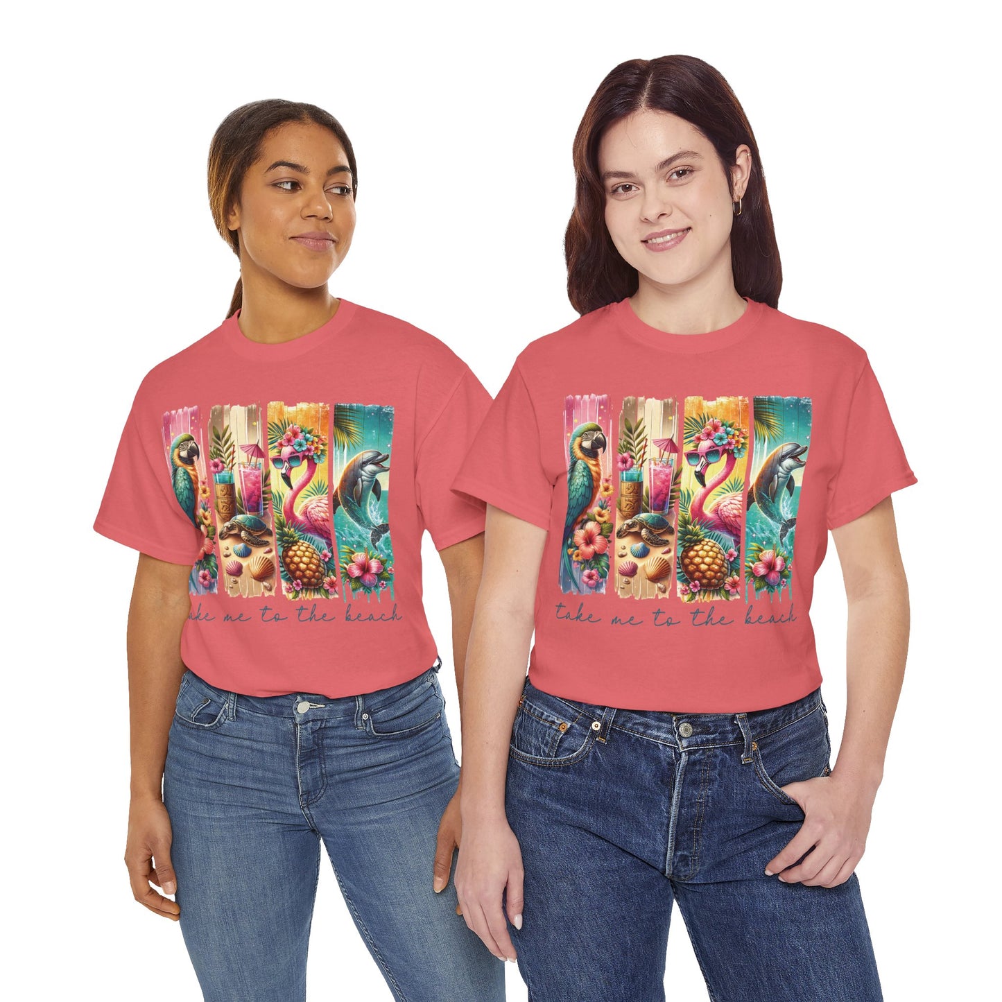 Tropical Vibes 'Take Me to the Beach' Tee