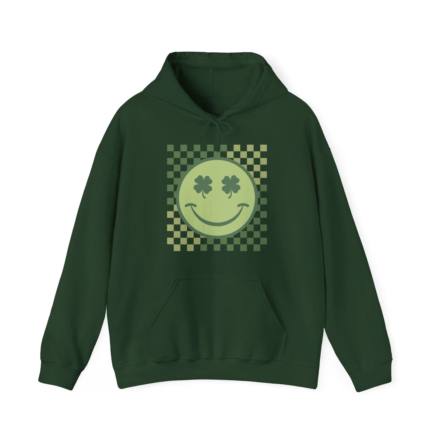 Green Smiley Hoodie