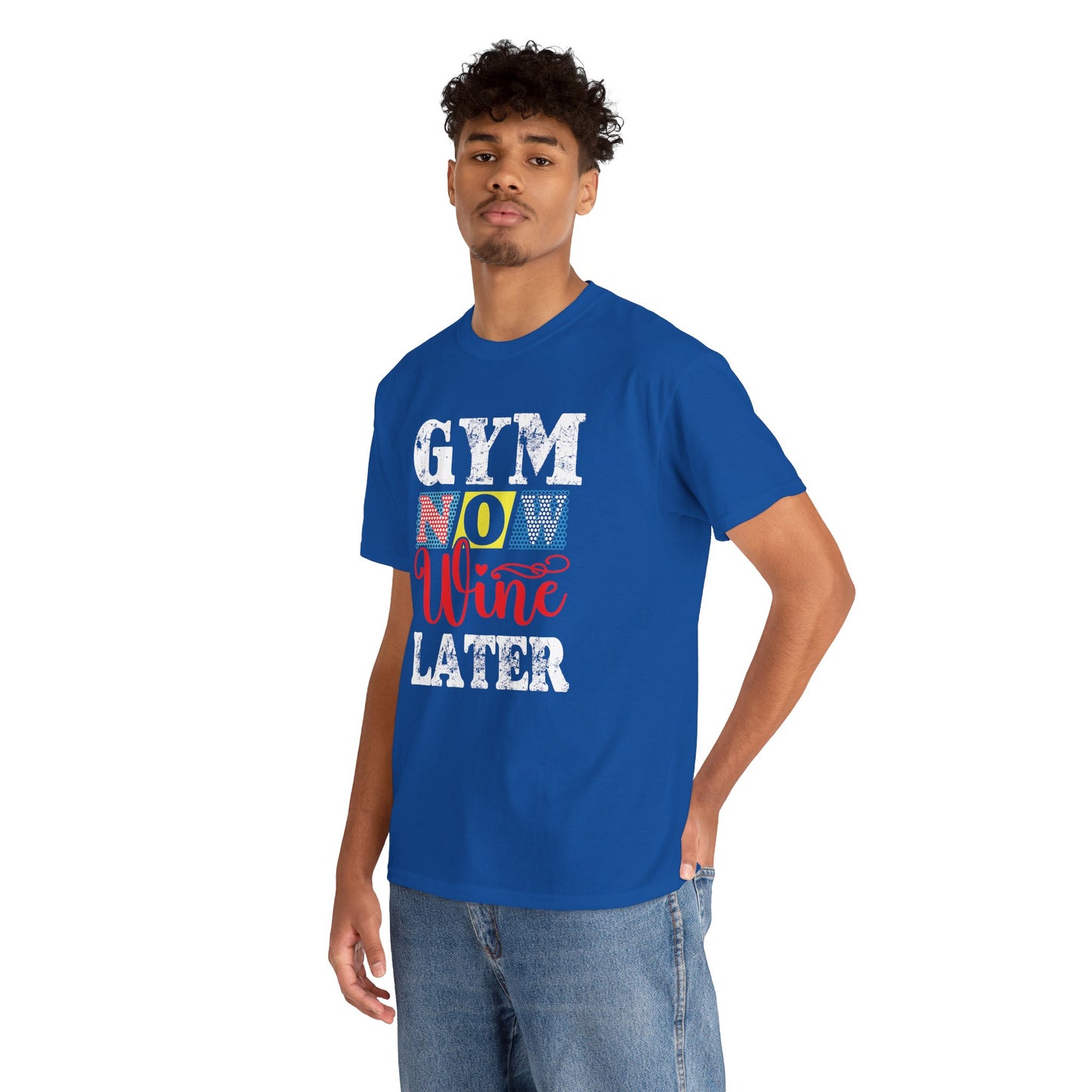 Gym Now Wine Later Tee