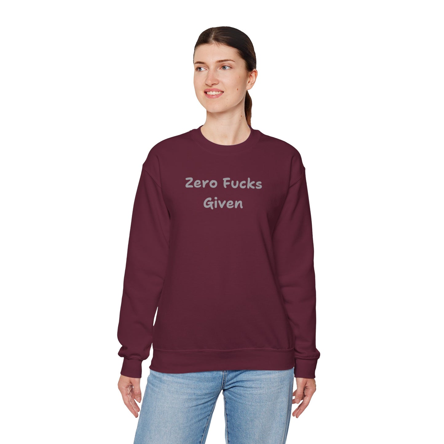 Zero Fucks Given Sweatshirt - Unisex
