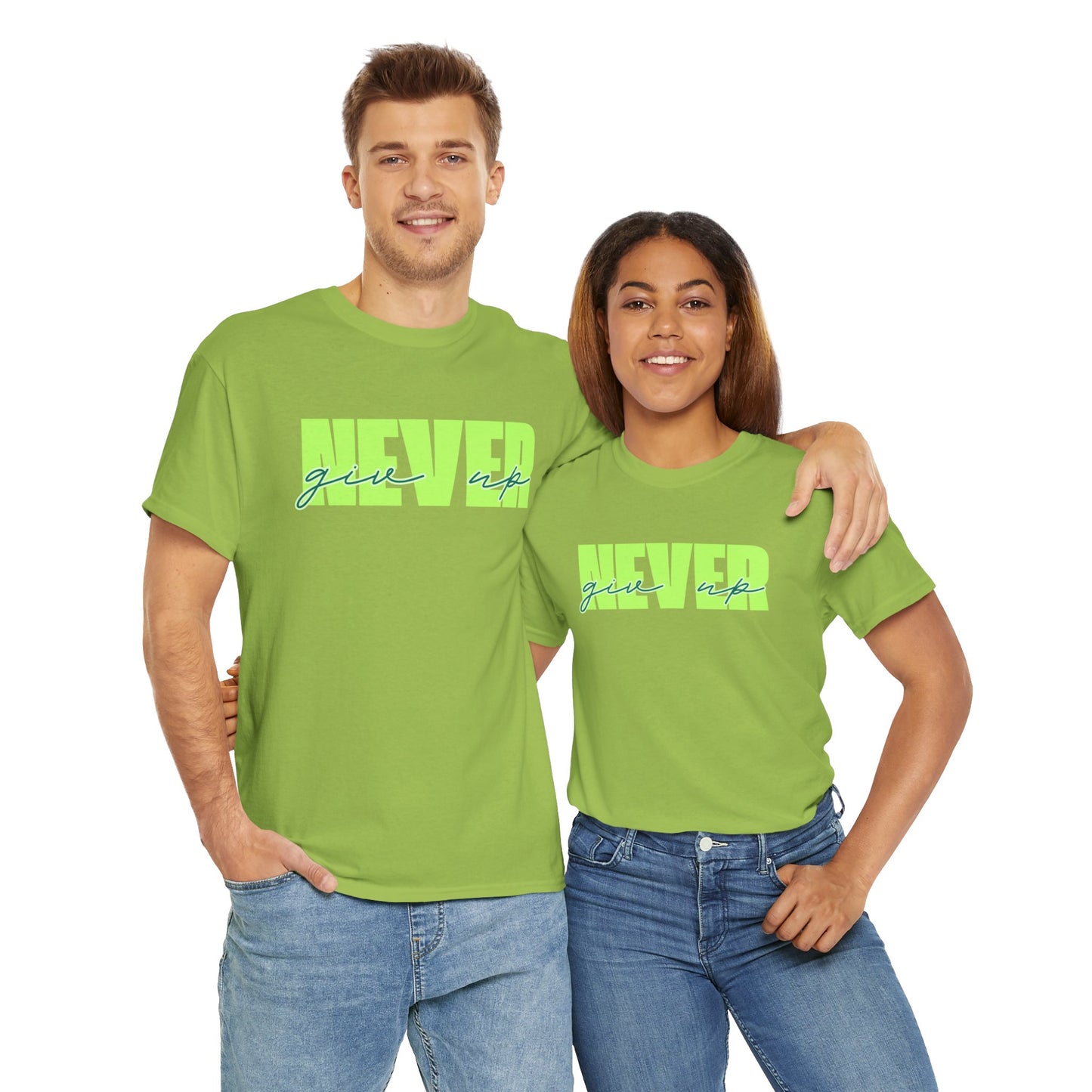 Never Give Up Tee - Unisex