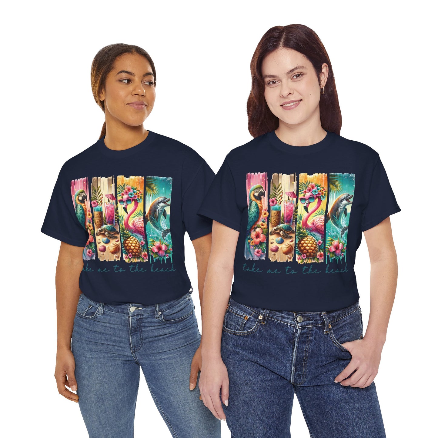 Tropical Vibes 'Take Me to the Beach' Tee
