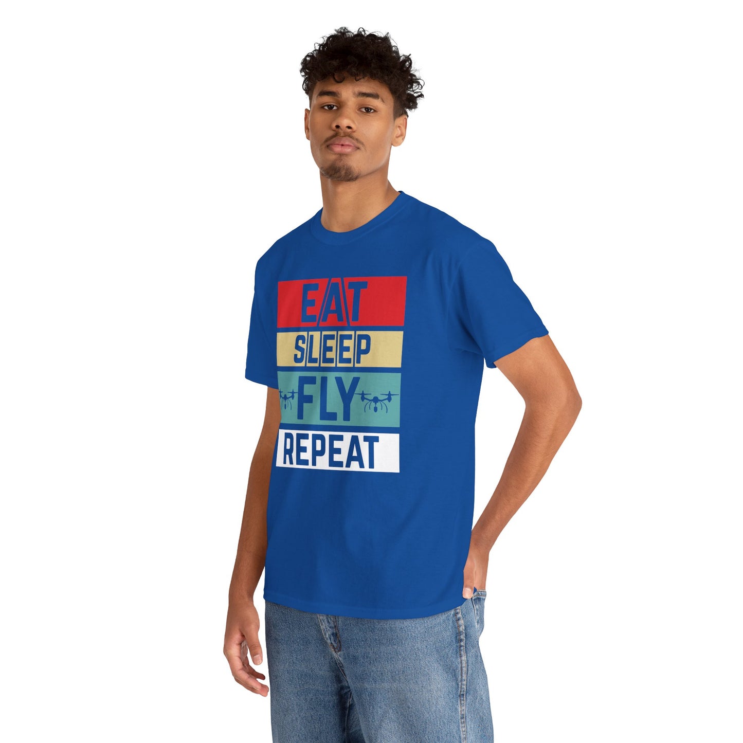 Eat Sleep Fly Repeat Tee