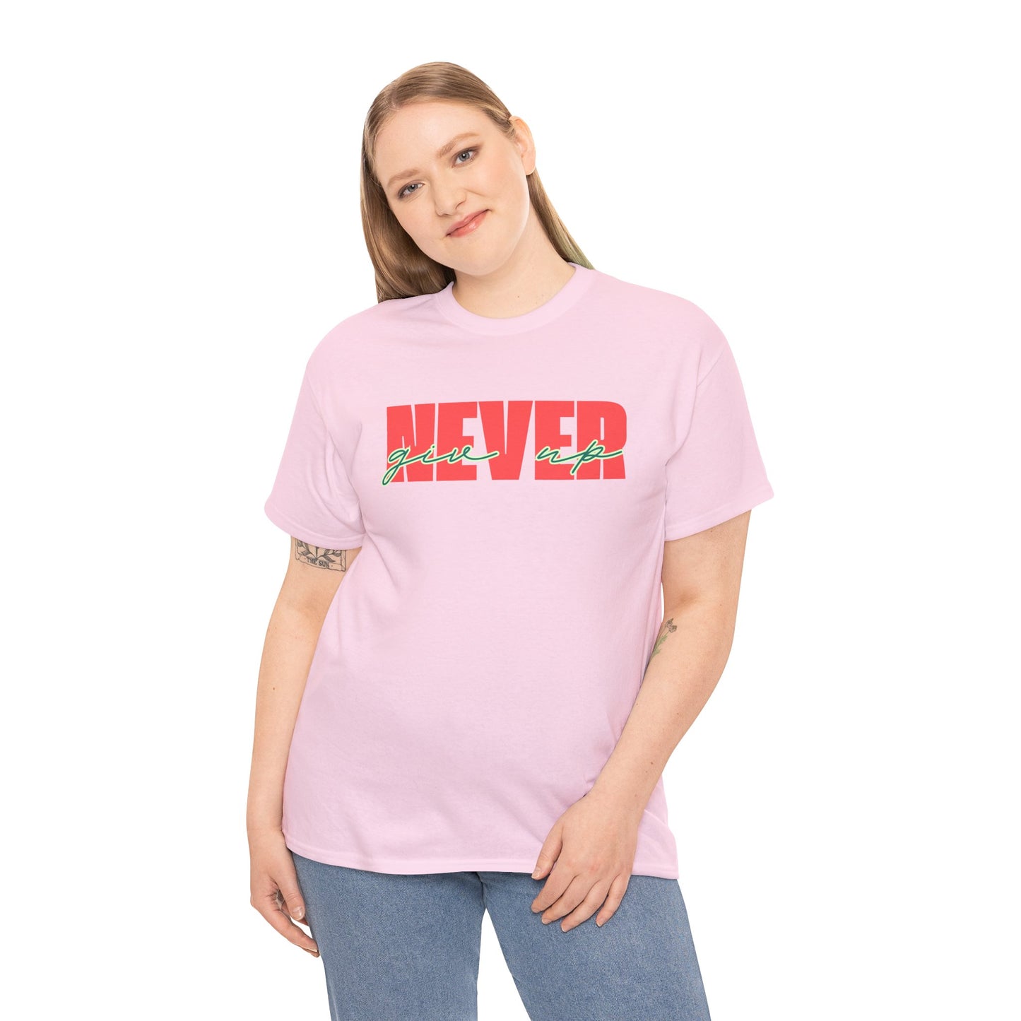 Never Give Up Tee - Unisex