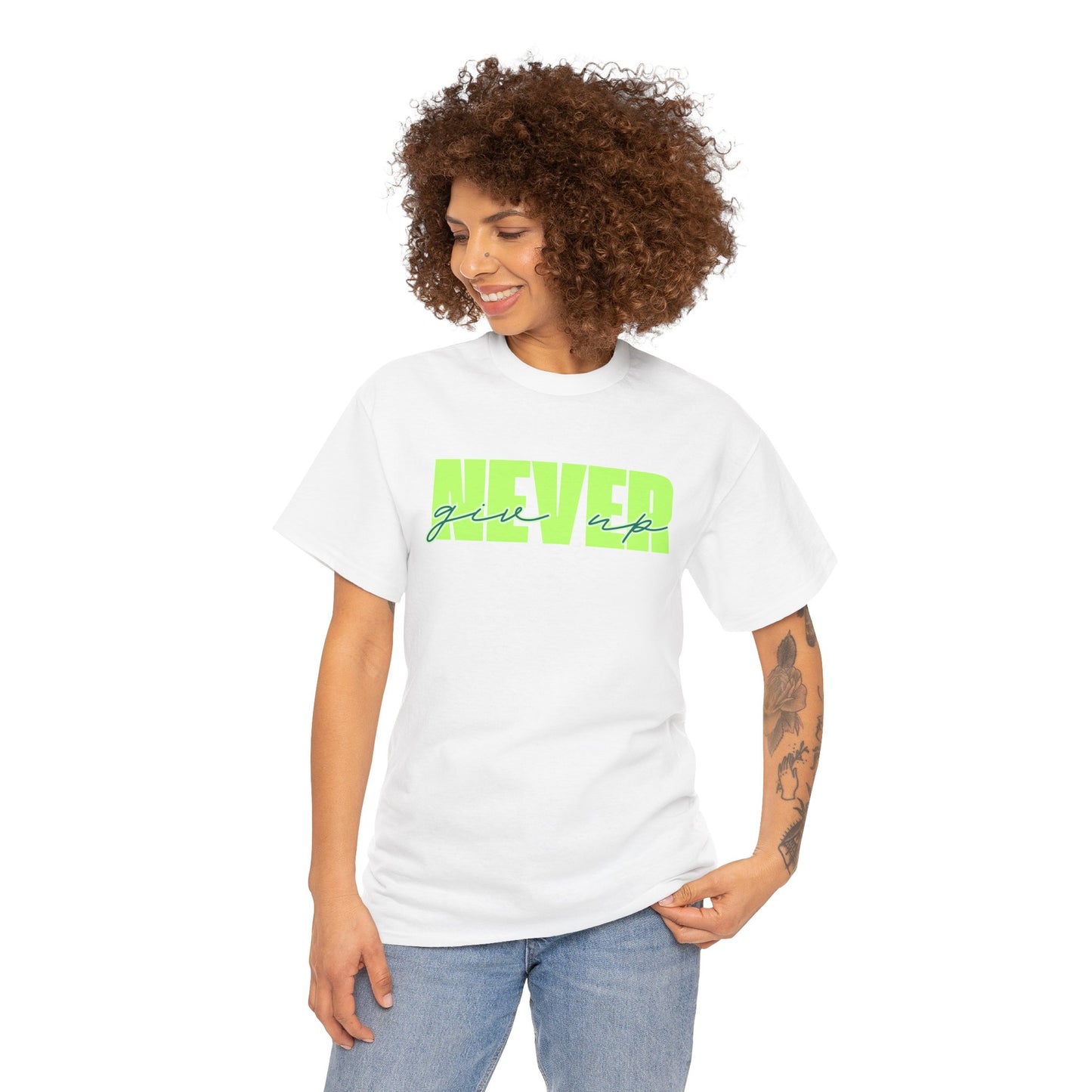 Never Give Up Tee - Unisex
