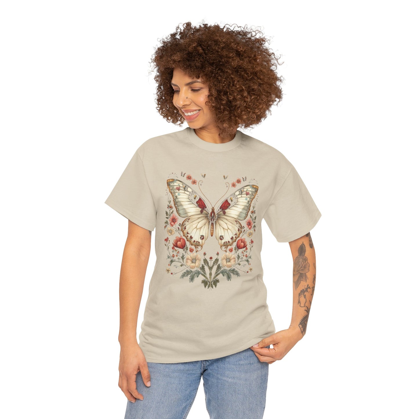 Nature-Inspired Butterfly Tee