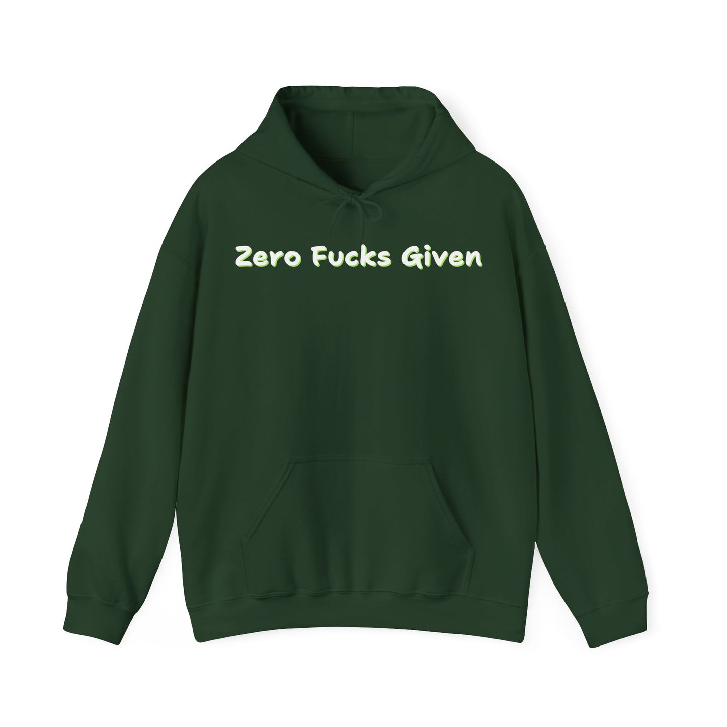 Zero Fucks Given Hoodie – Unisex