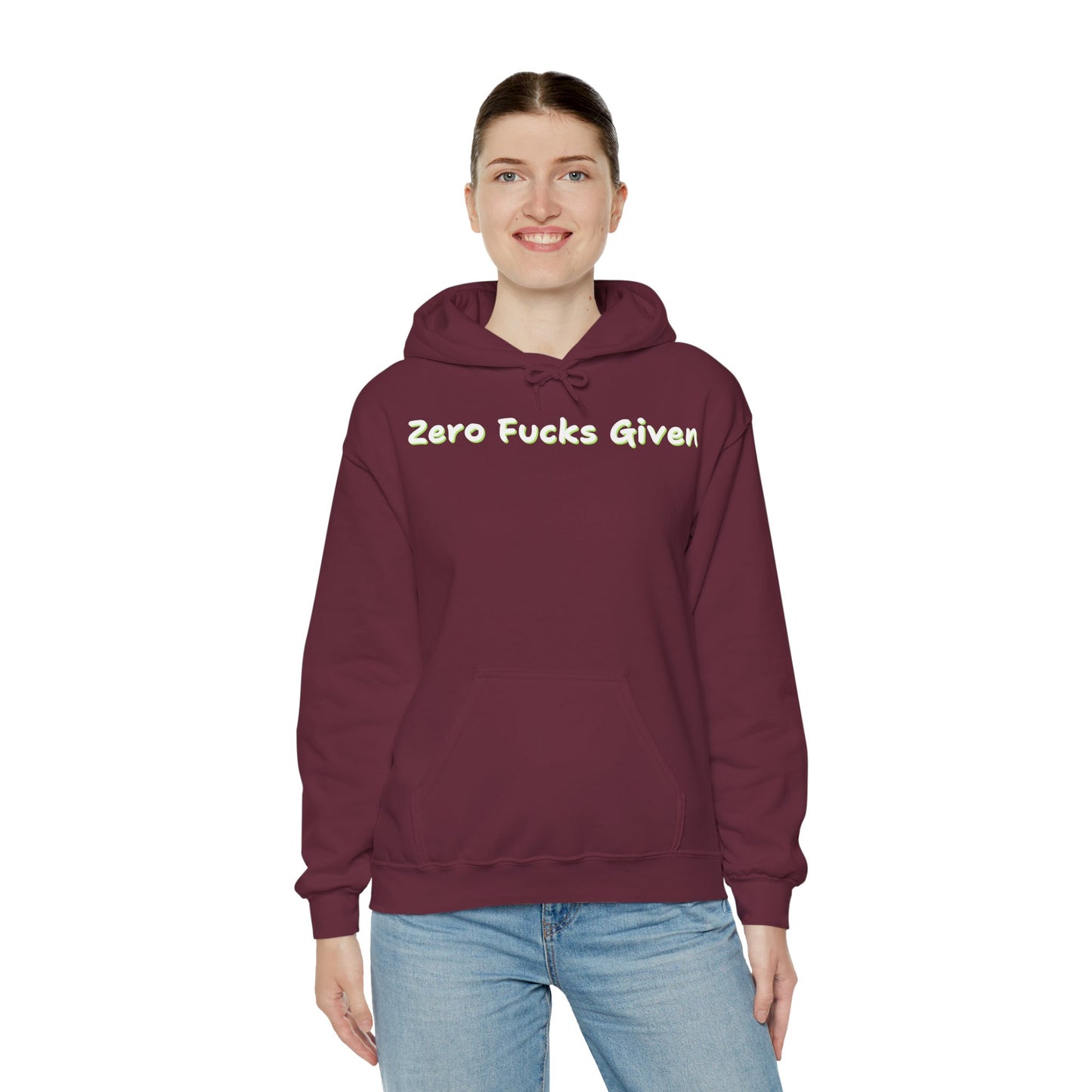 Zero Fucks Given Hoodie – Unisex