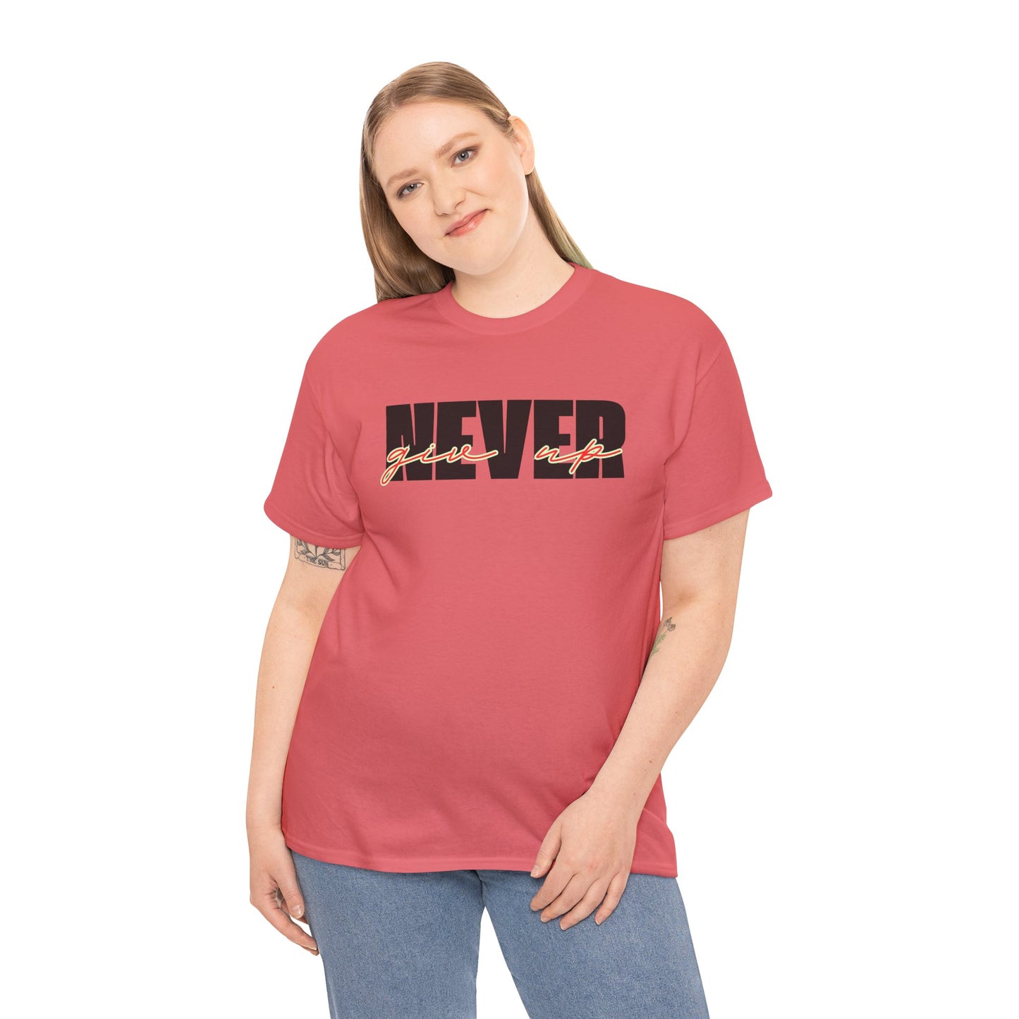 Never Give Up Tee - Unisex