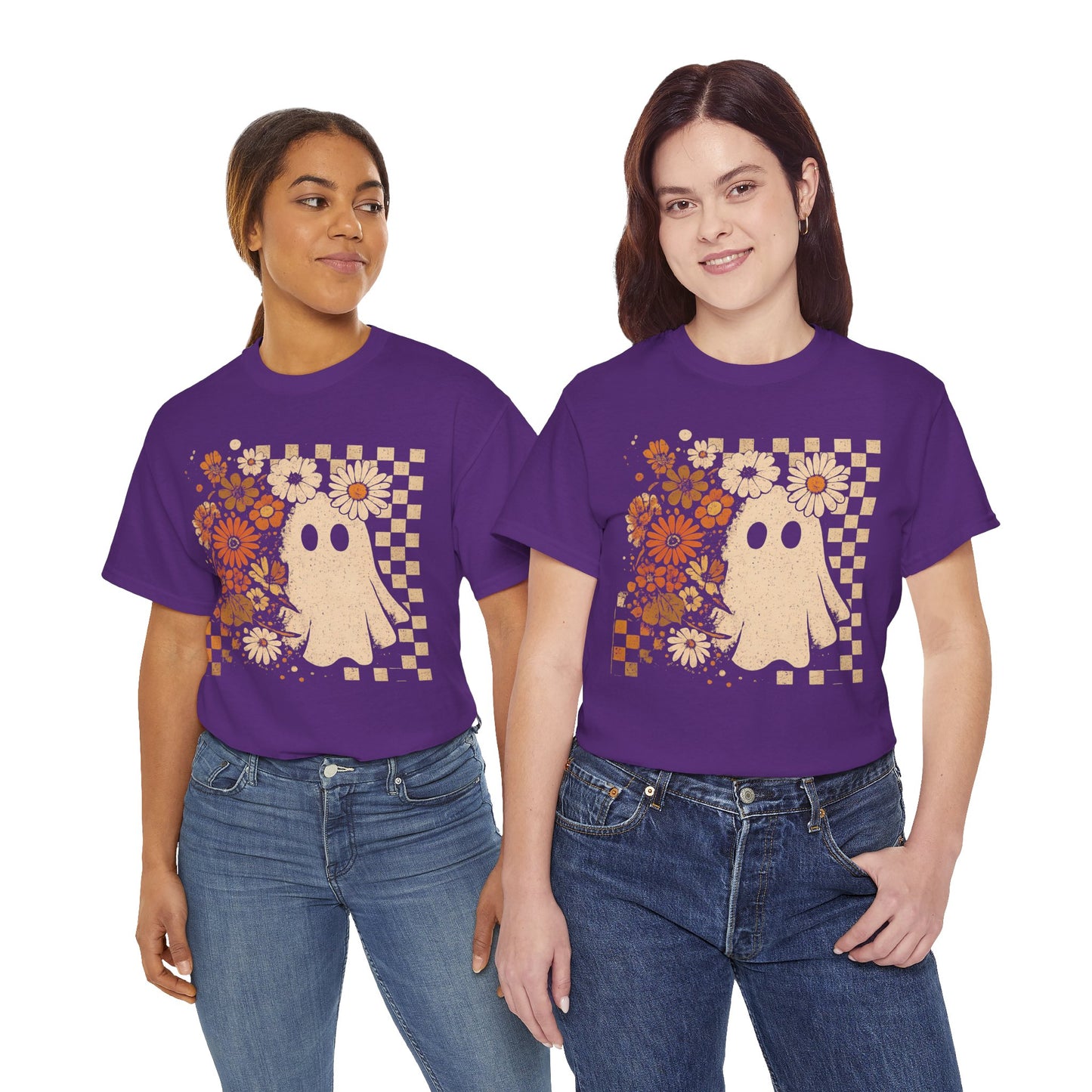 Boho Floral Ghost Tee