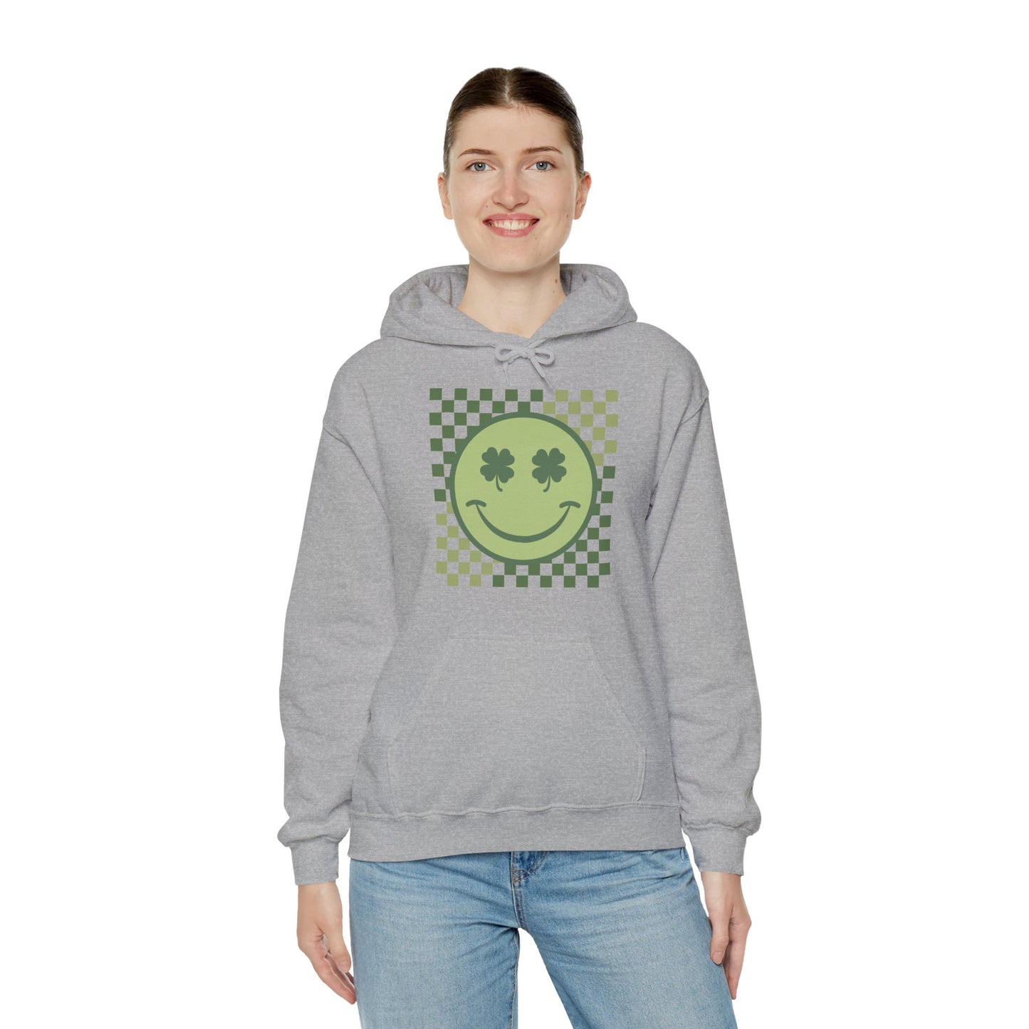 Green Smiley Hoodie