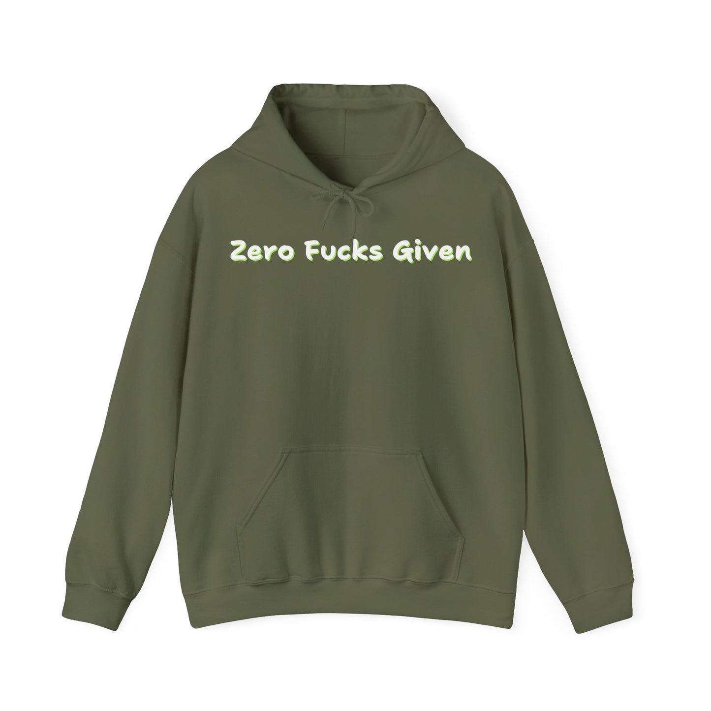 Zero Fucks Given Hoodie – Unisex