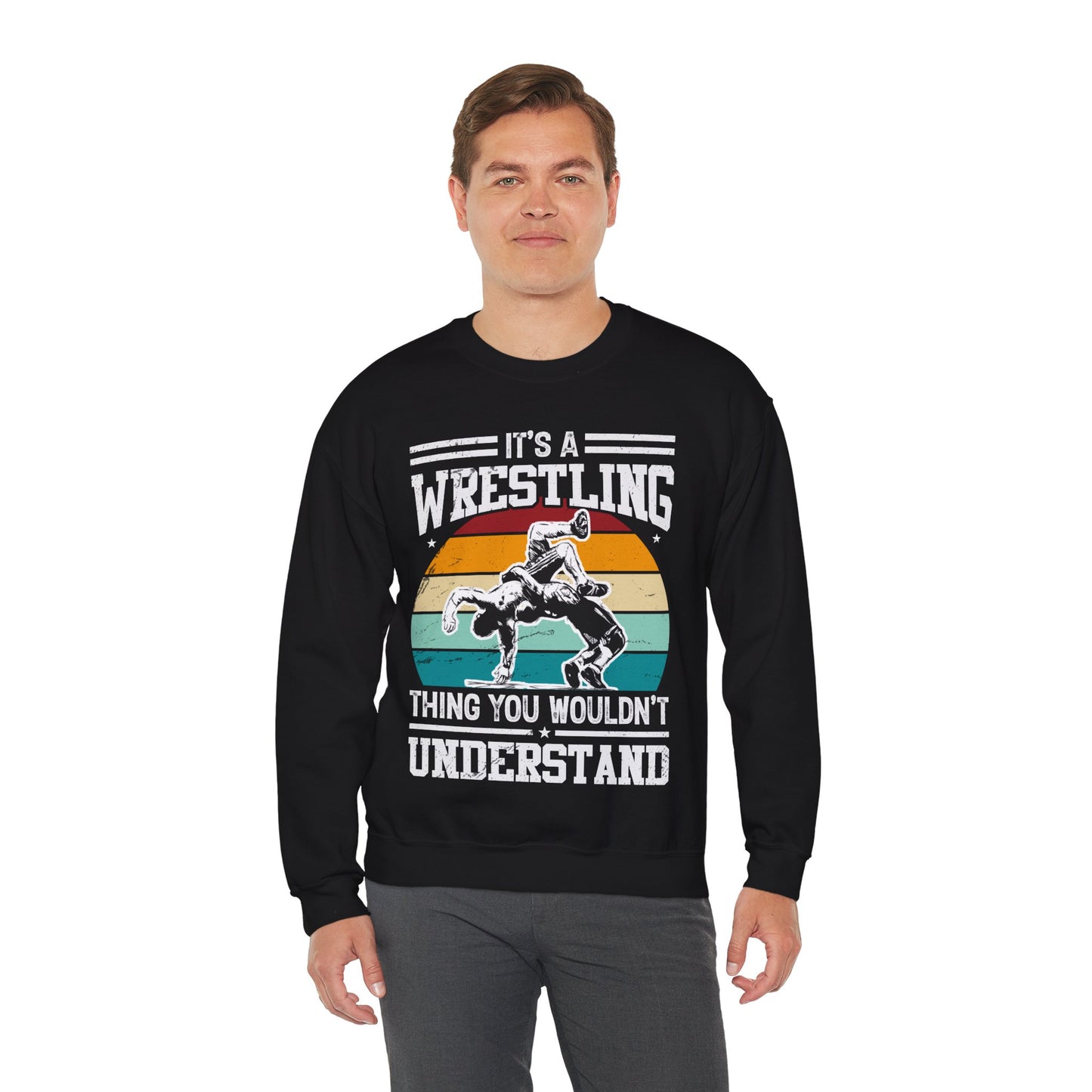 Vintage Wrestling Sweatshirt