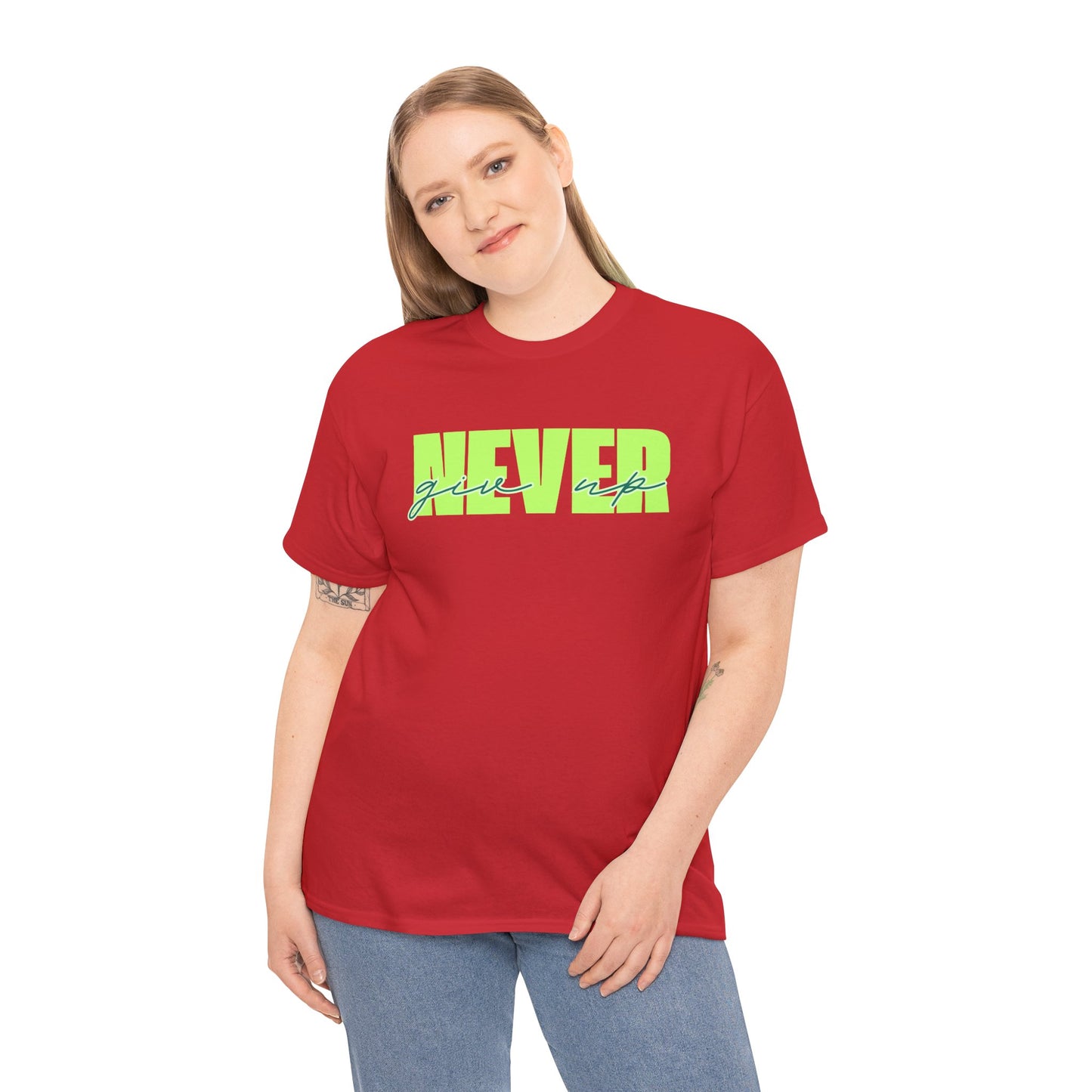 Never Give Up Tee - Unisex