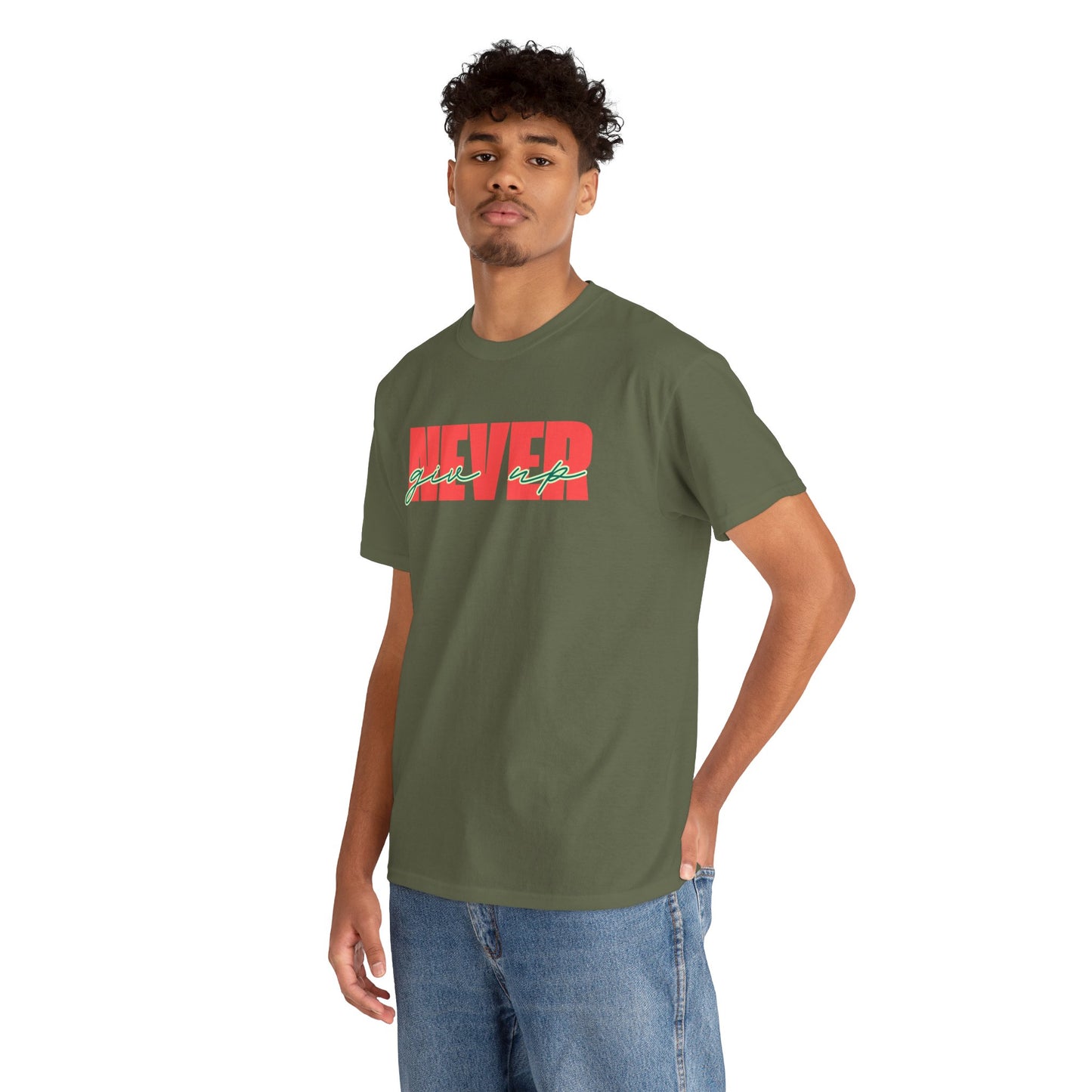 Never Give Up Tee - Unisex