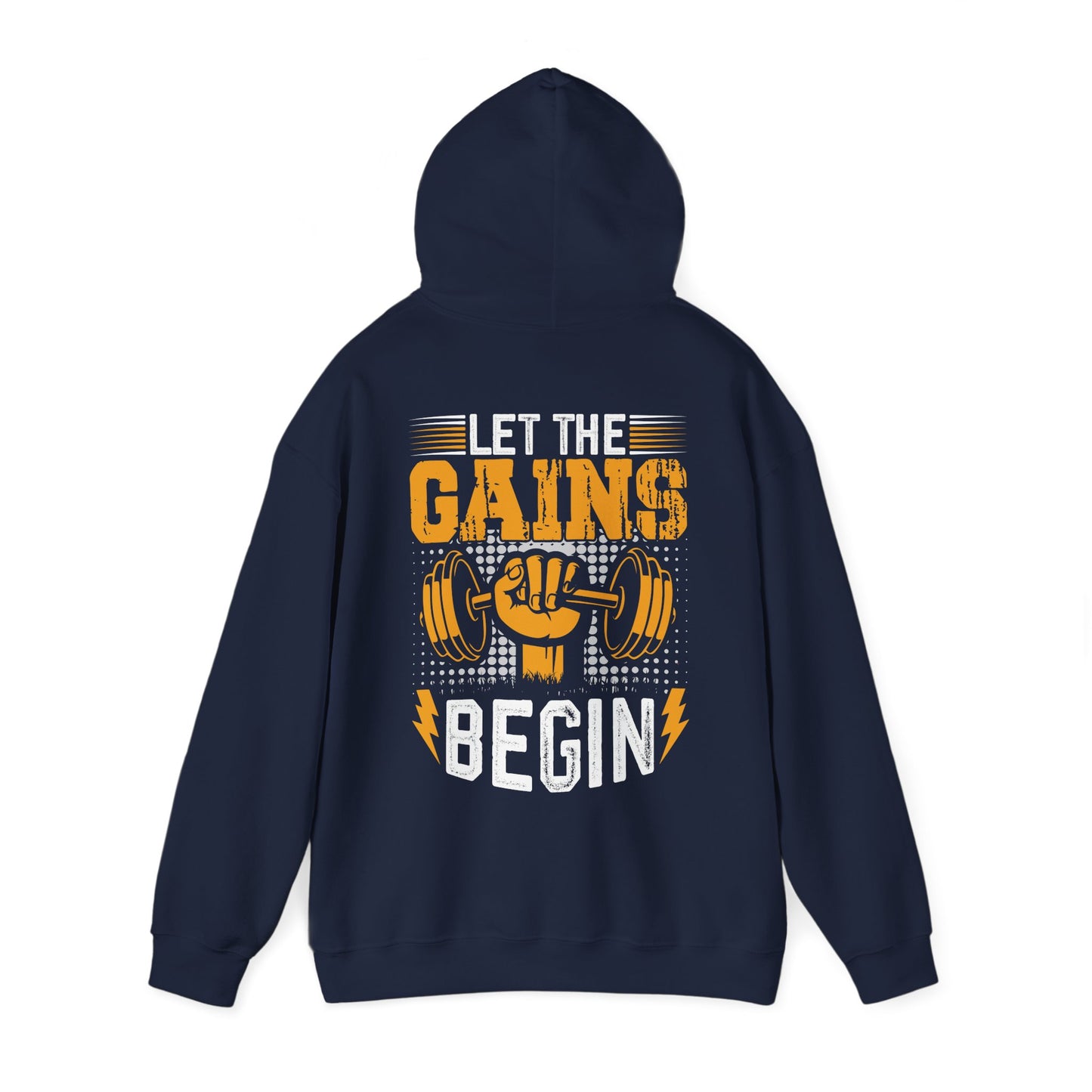 Let the Gains Begin Hoodie
