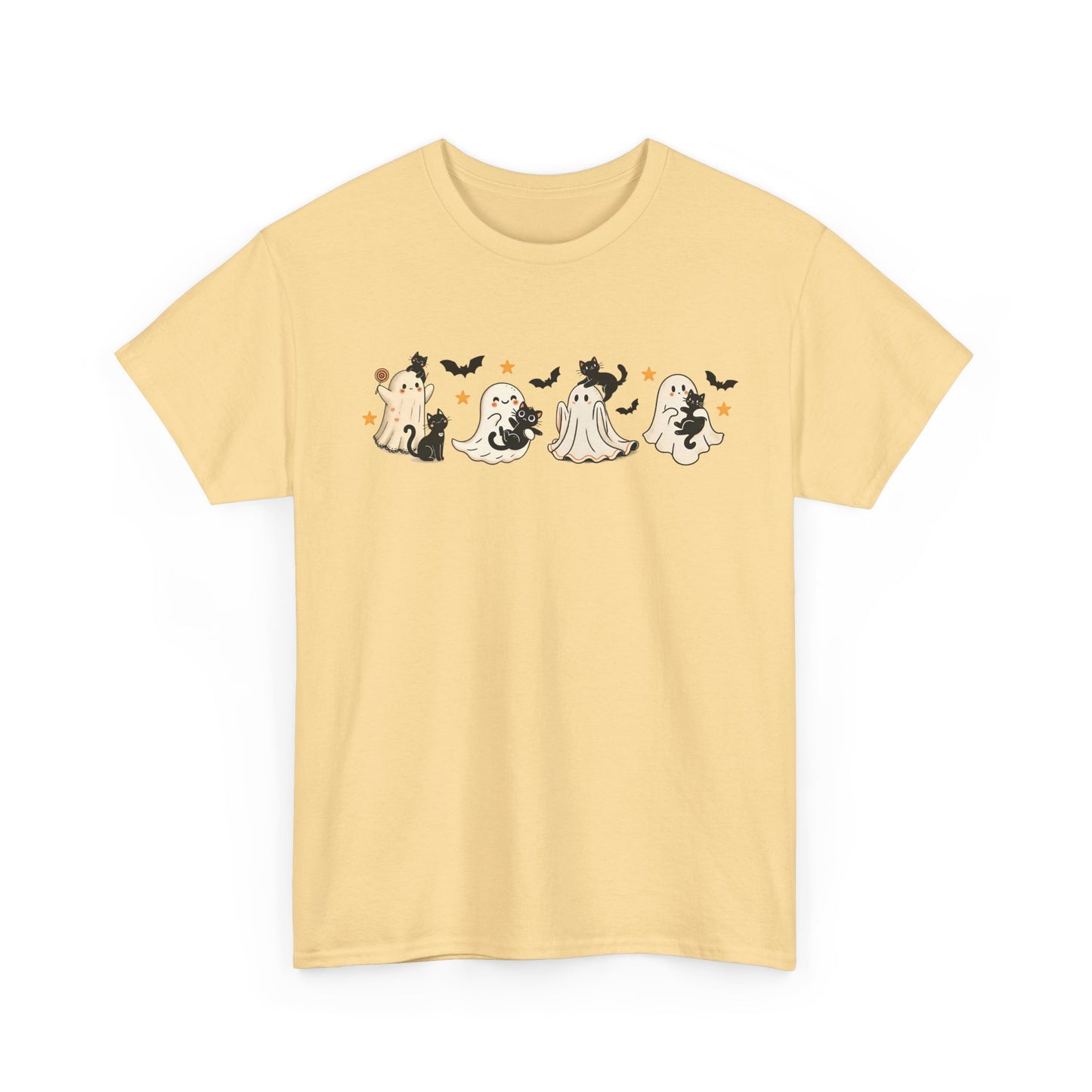 Ghost with Black Cats Tee