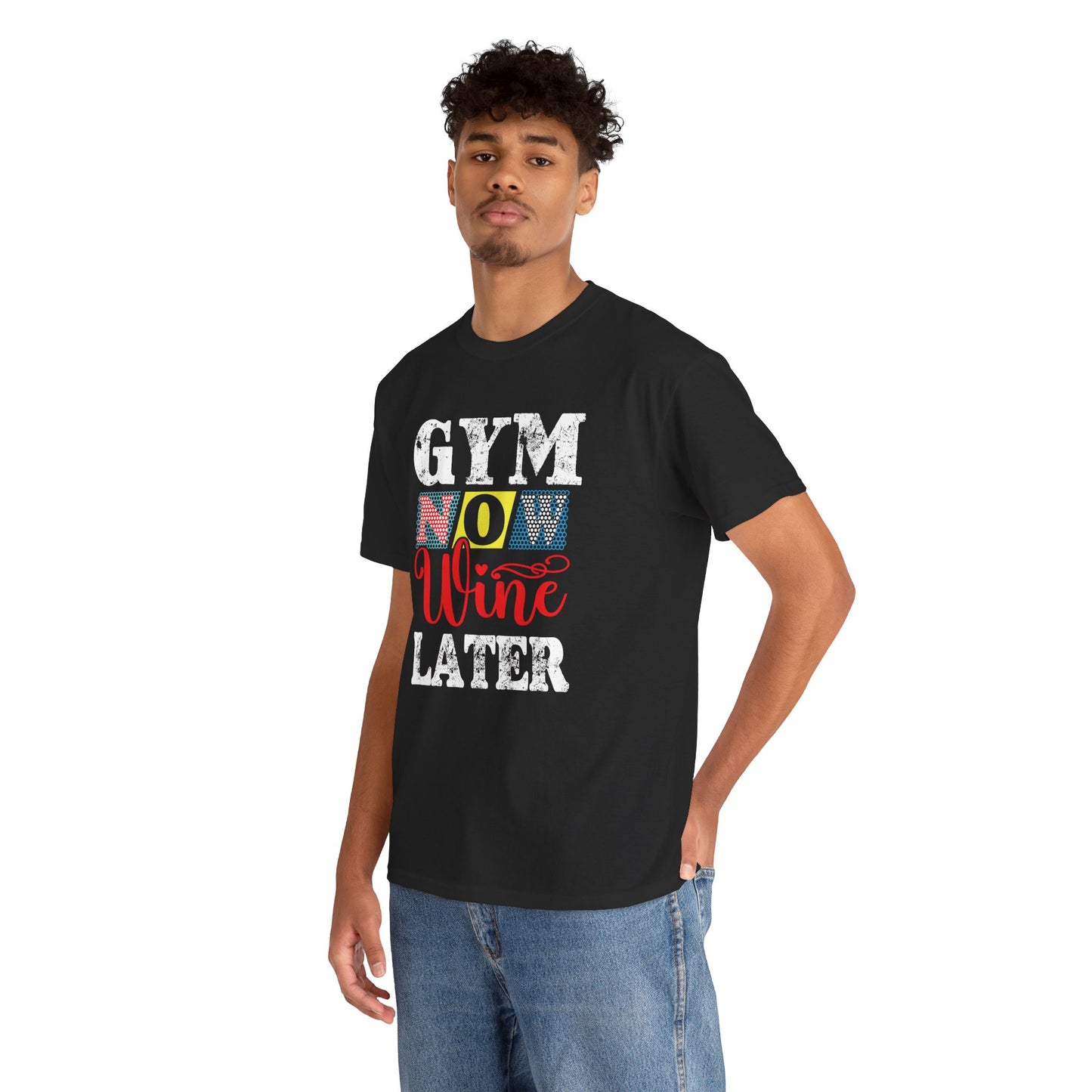 Gym Now Wine Later Tee