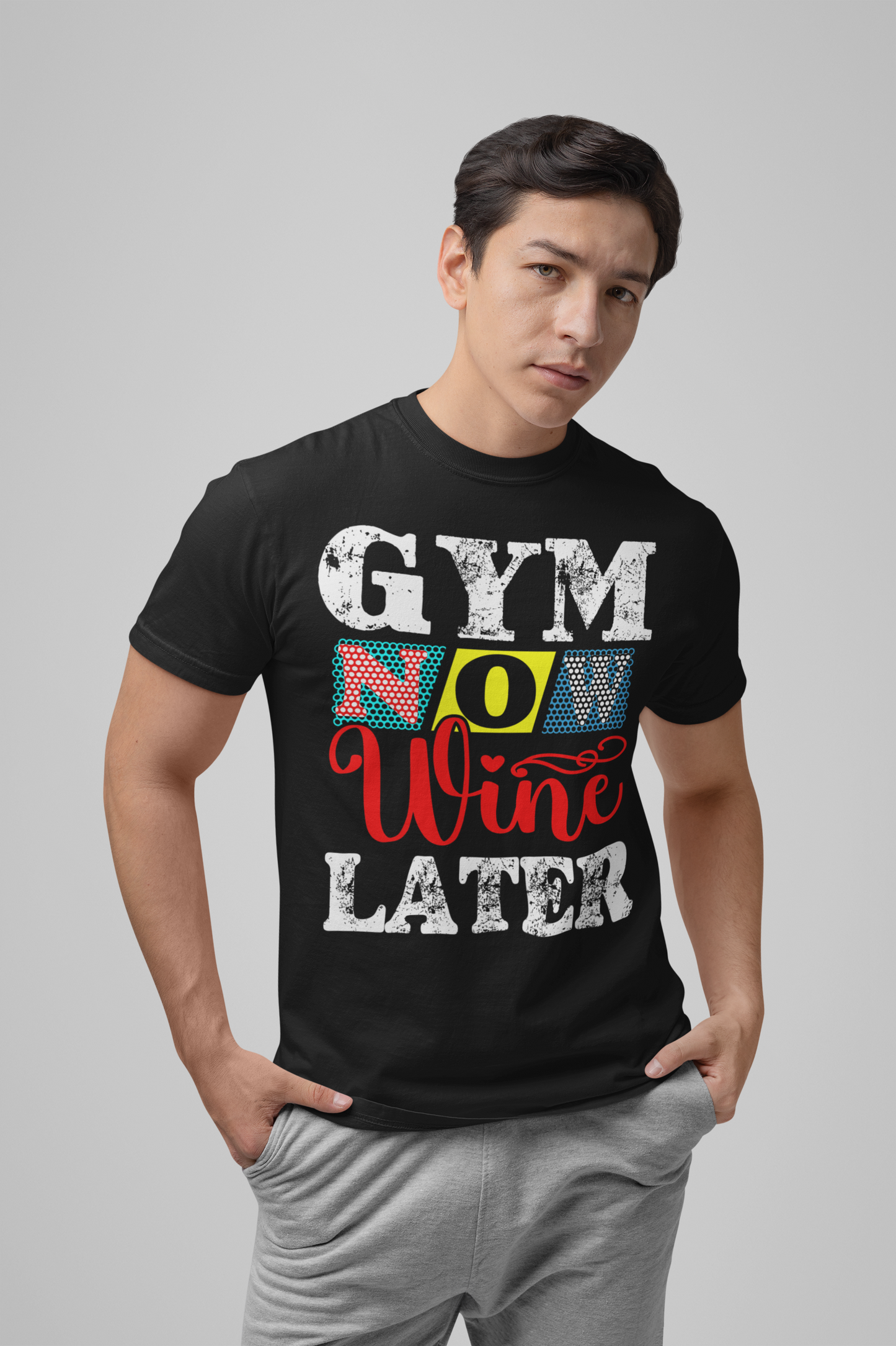 Gym Now Wine Later Tee