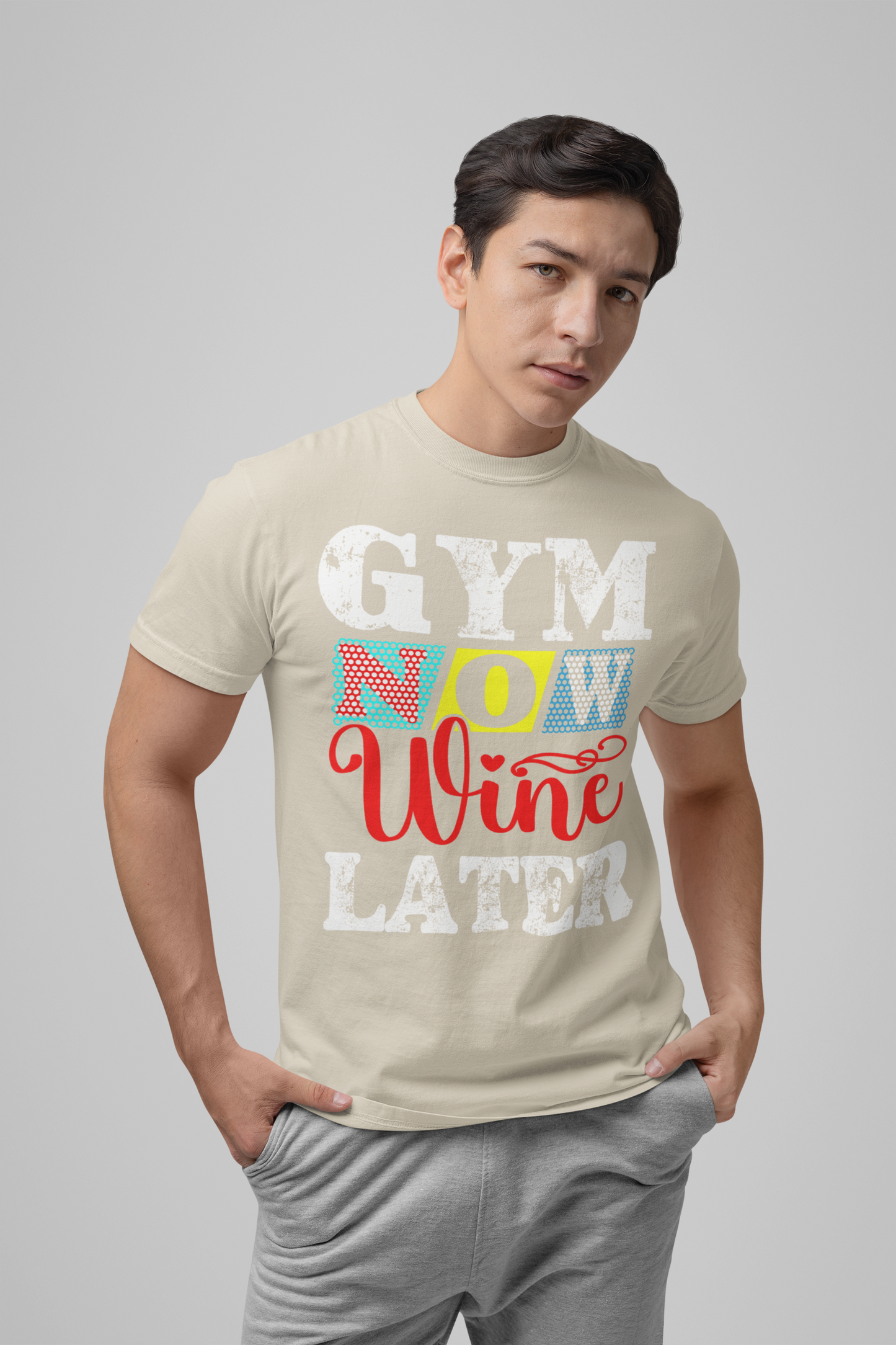 Gym Now Wine Later Tee