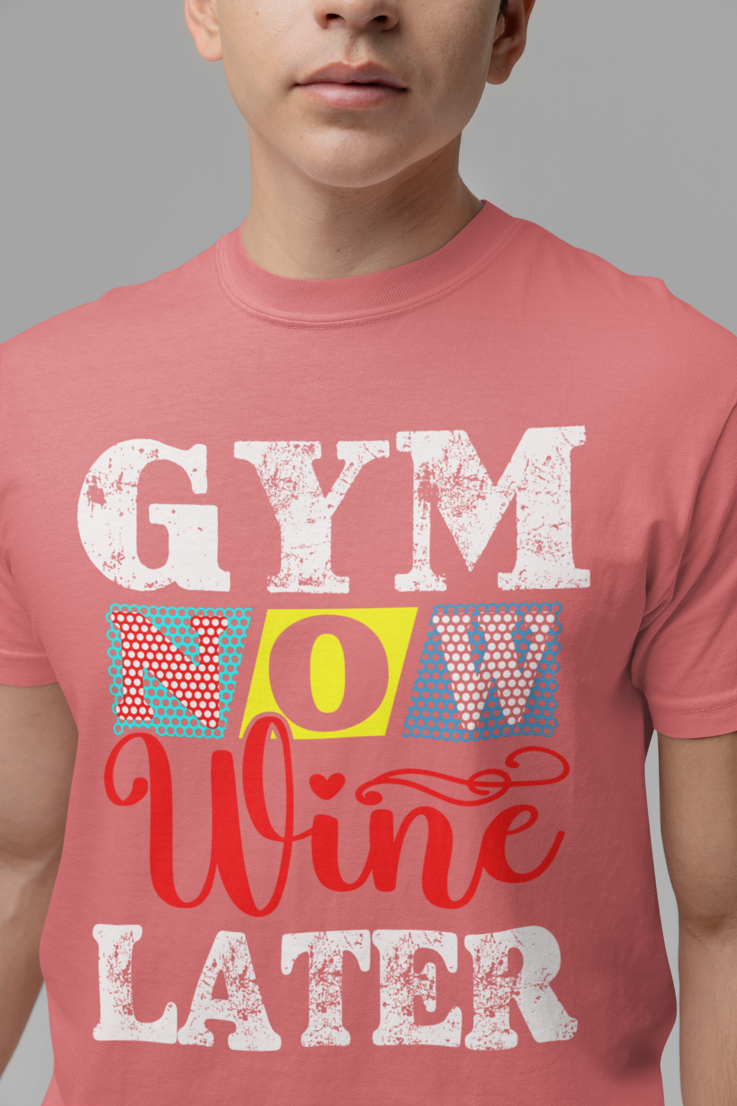 Gym Now Wine Later Tee