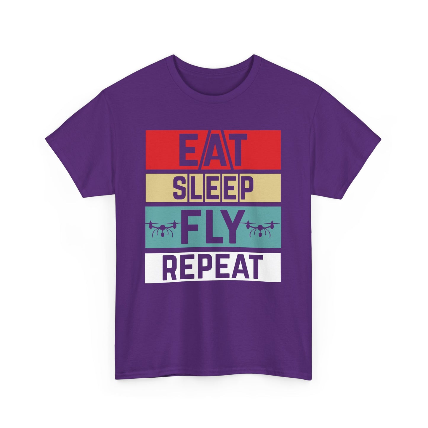Eat Sleep Fly Repeat Tee