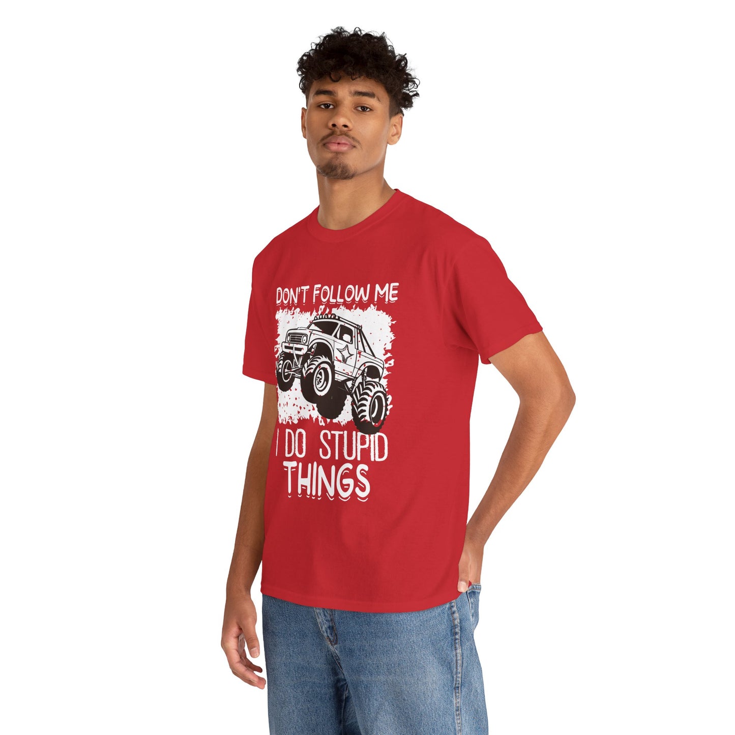 Don't Follow Me, I Do Stupid Things' Off-Road Humor Tee