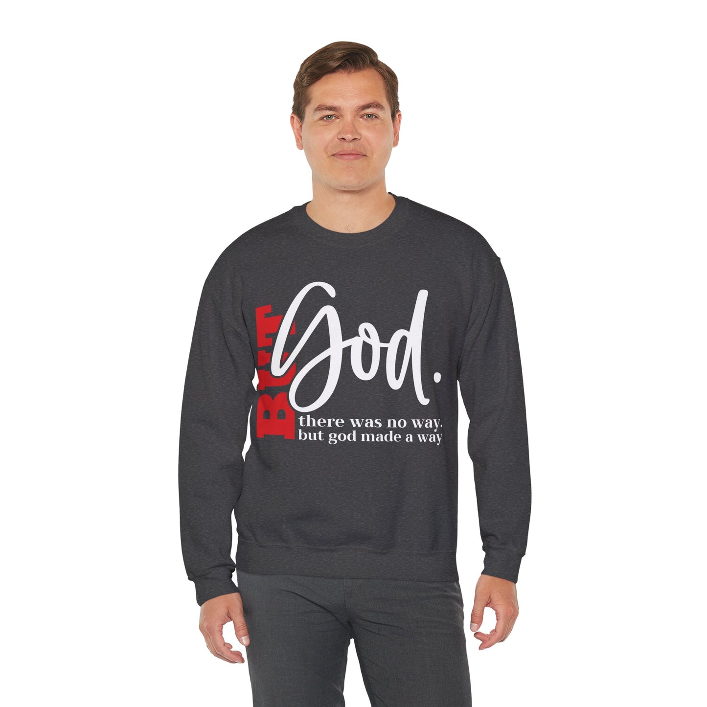 But God Inspirational Sweatshirt