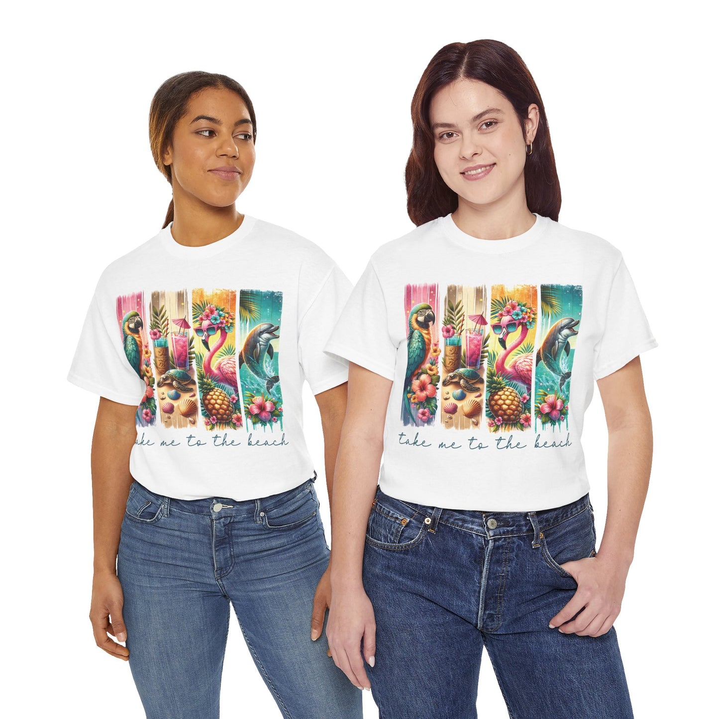 Tropical Vibes 'Take Me to the Beach' Tee