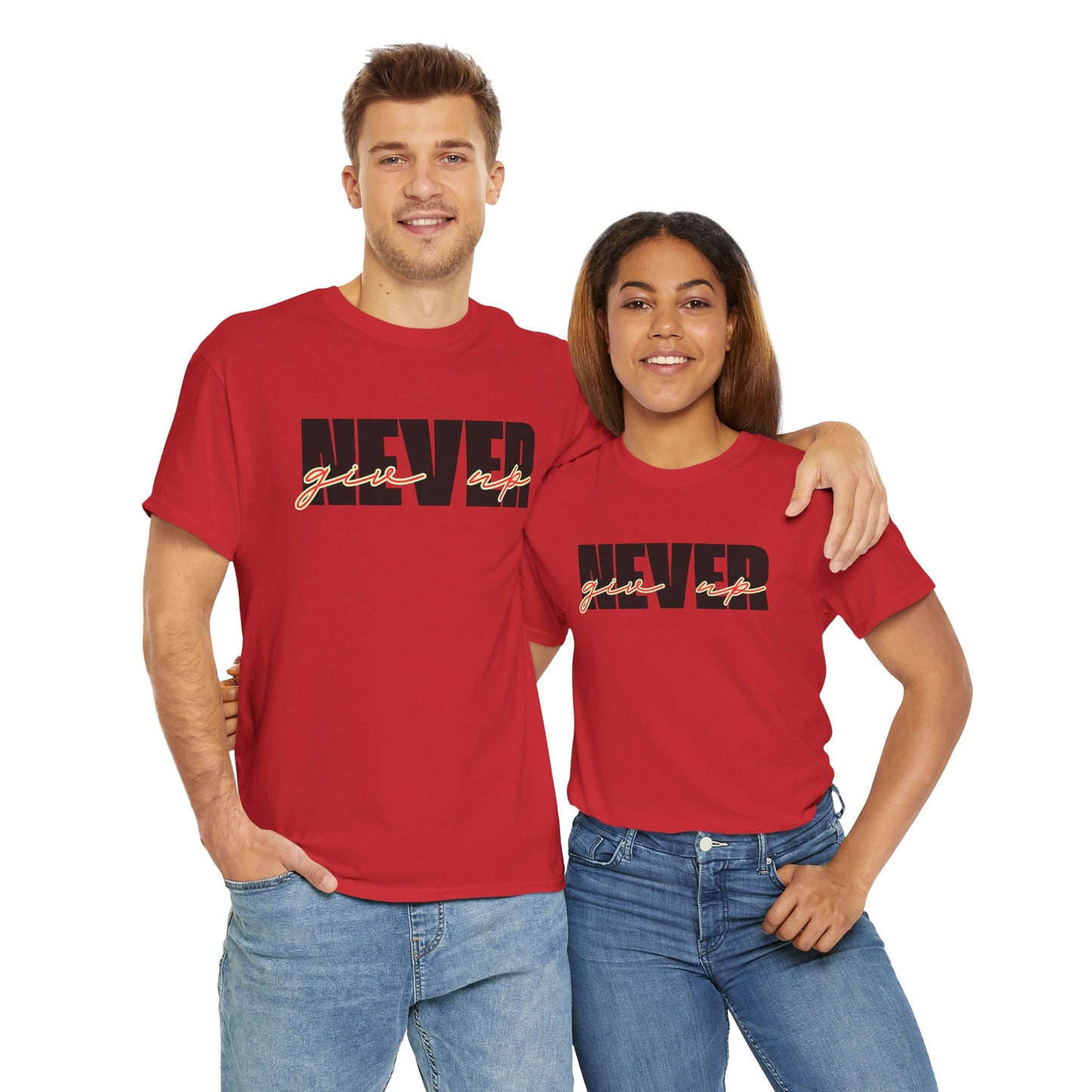 Never Give Up Tee - Unisex