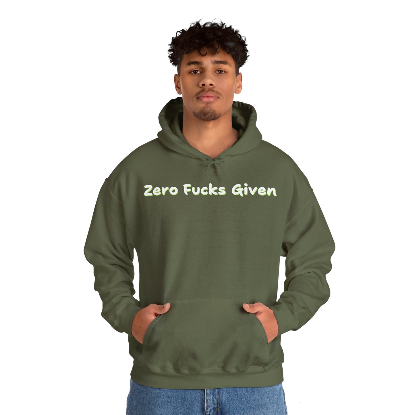Zero Fucks Given Hoodie – Unisex