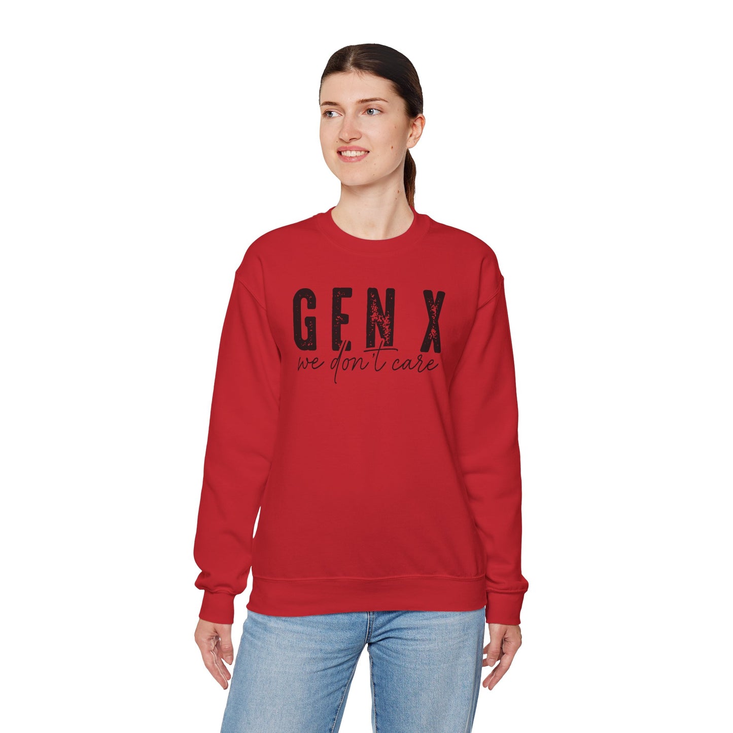 Gen X We Don't Care Sweatshirt