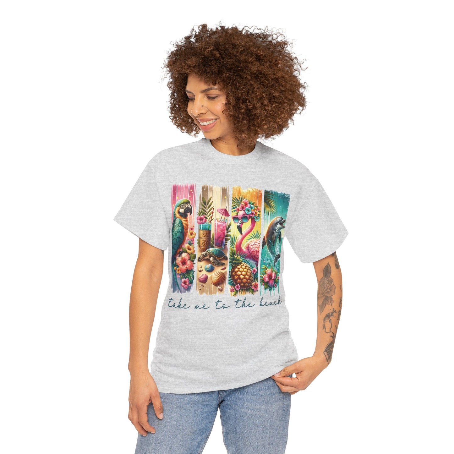 Tropical Vibes 'Take Me to the Beach' Tee
