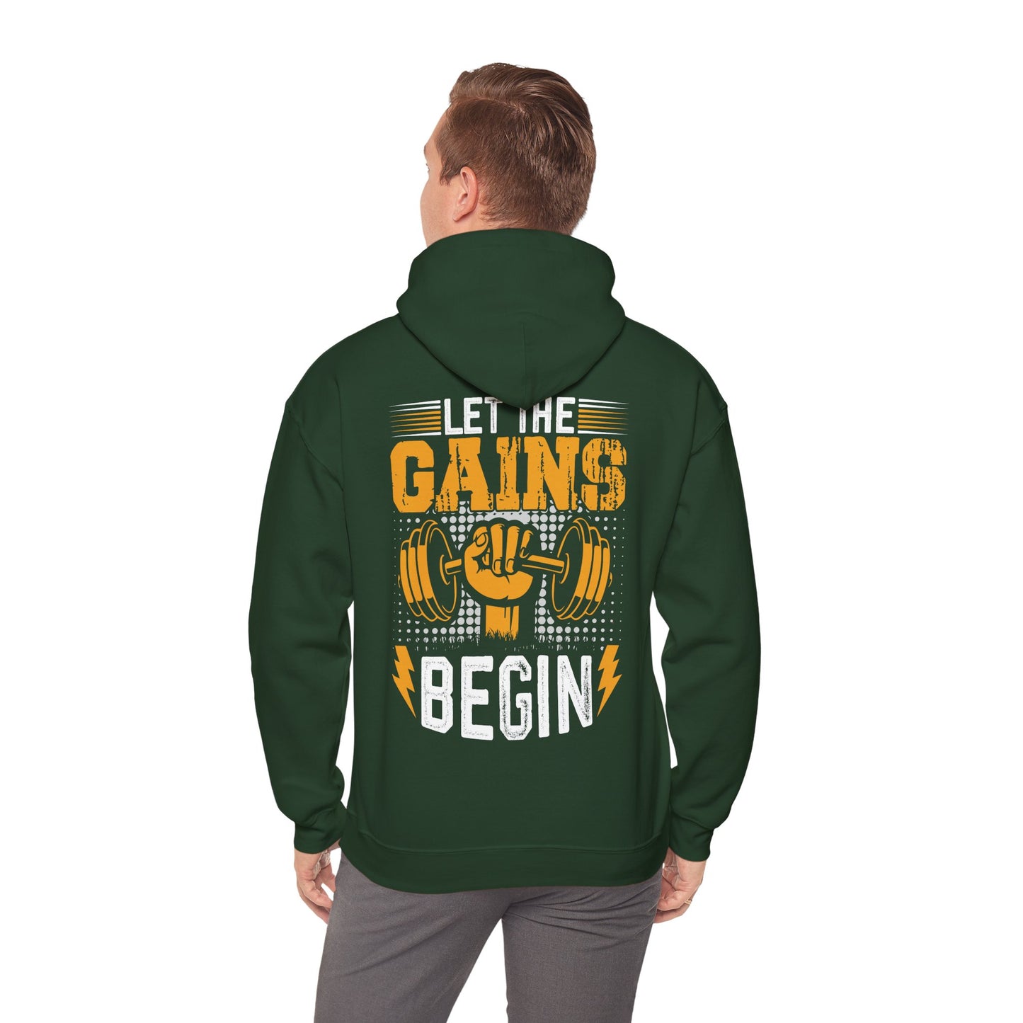 Let the Gains Begin Hoodie