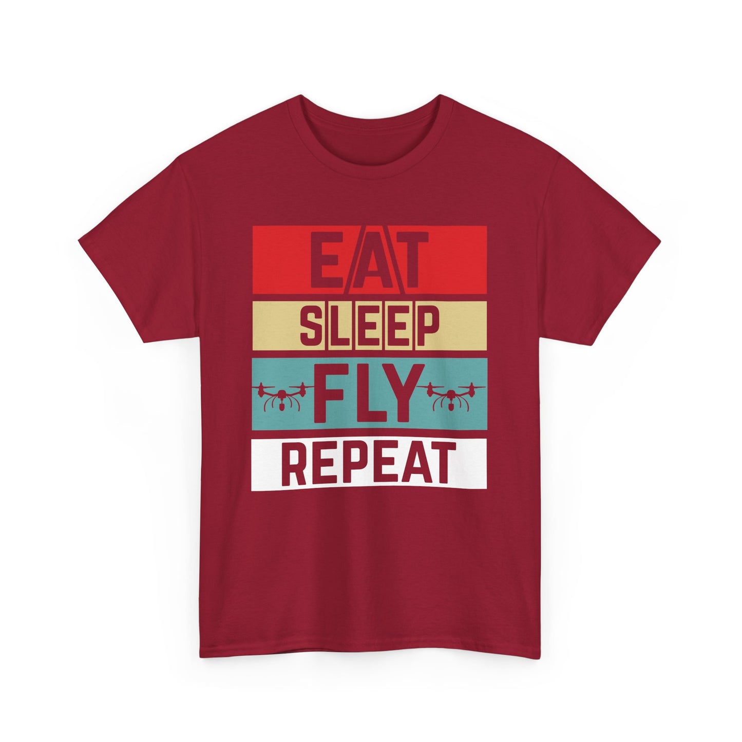 Eat Sleep Fly Repeat Tee
