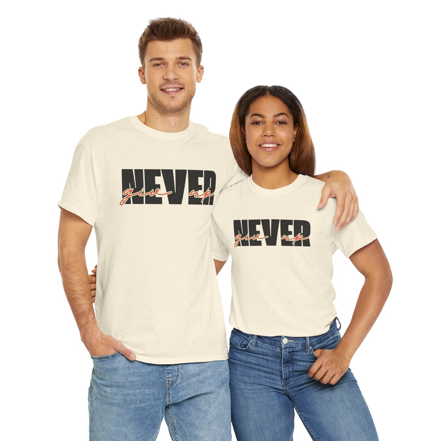 Never Give Up Tee - Unisex