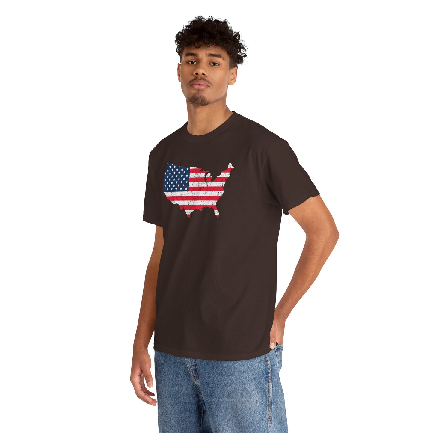 Vintage American Flag Tee