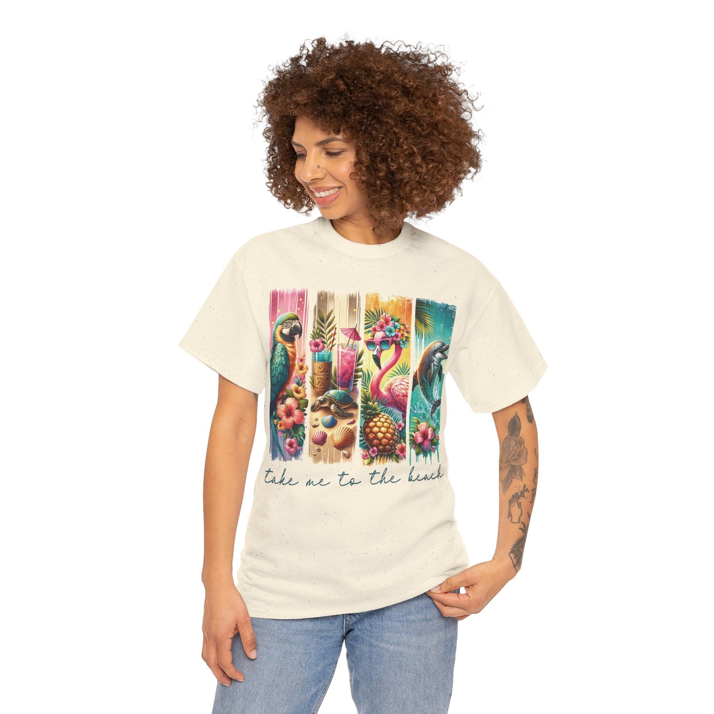 Tropical Vibes 'Take Me to the Beach' Tee