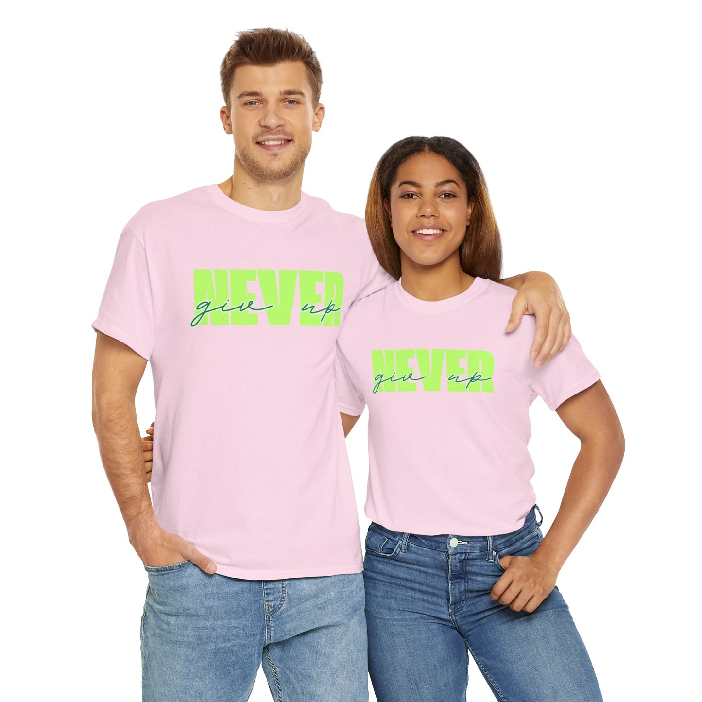 Never Give Up Tee - Unisex