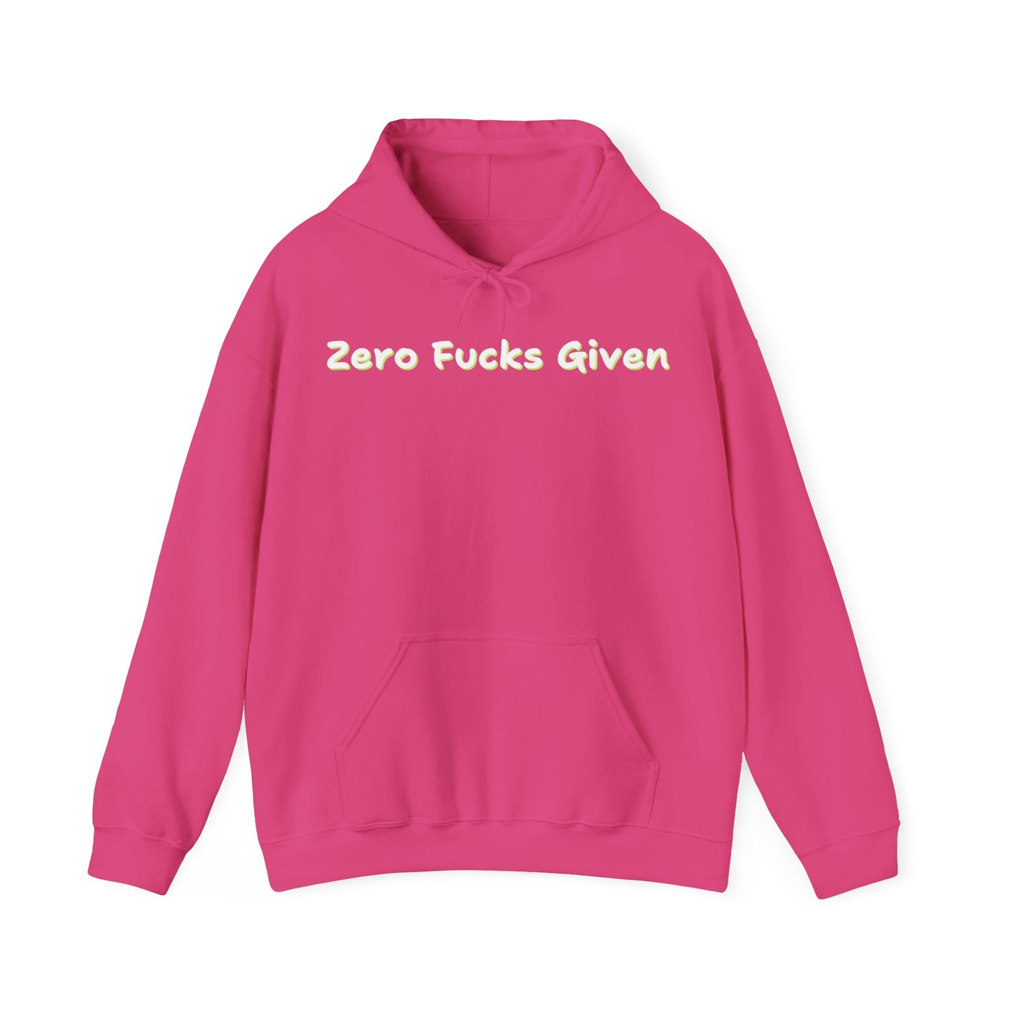 Zero Fucks Given Hoodie – Unisex