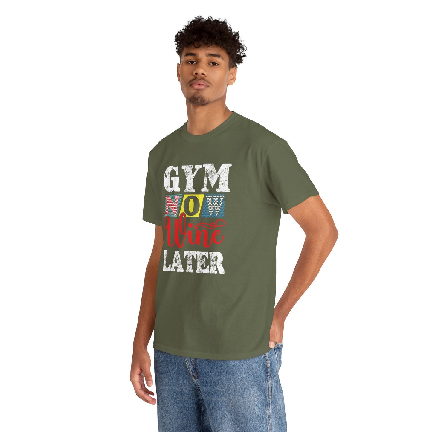 Gym Now Wine Later Tee