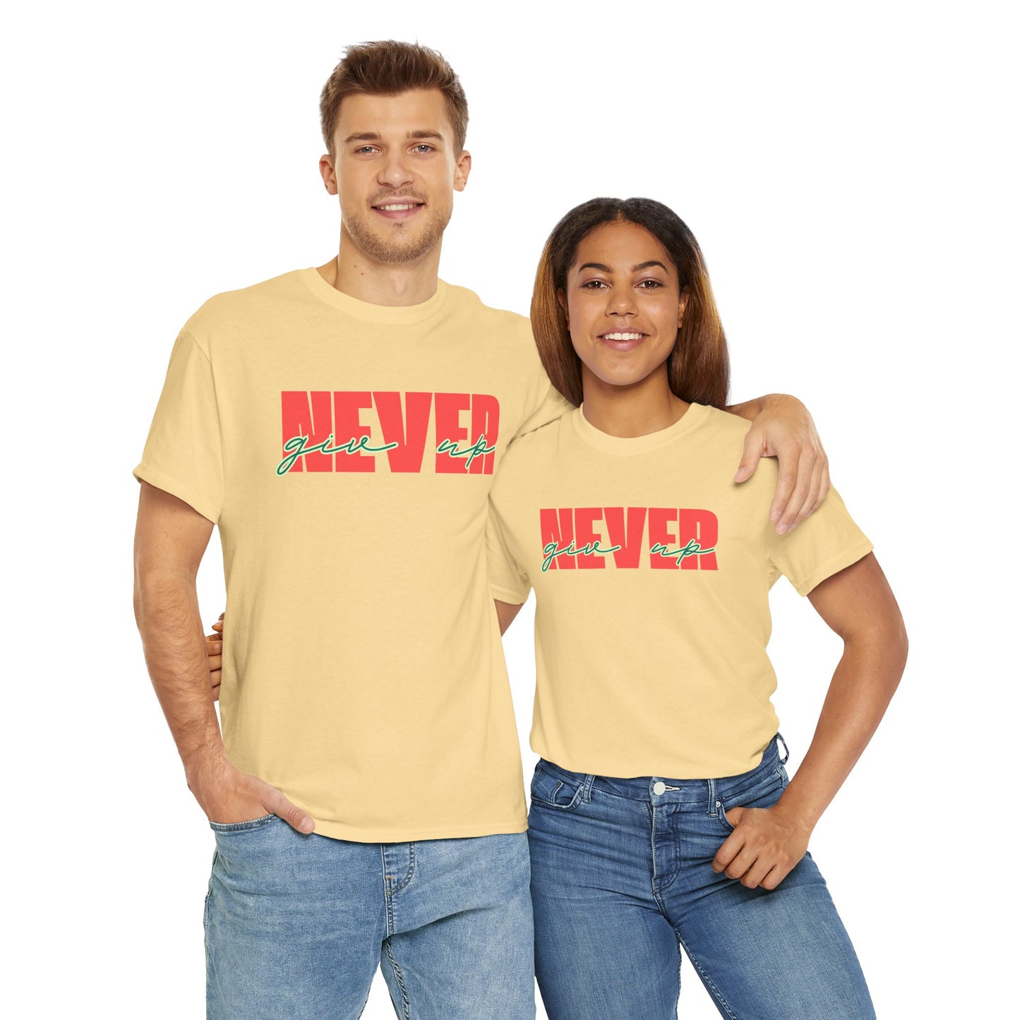 Never Give Up Tee - Unisex