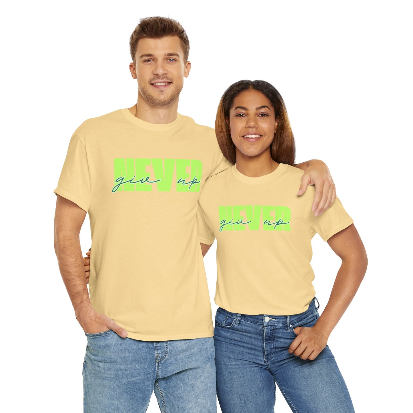 Never Give Up Tee - Unisex