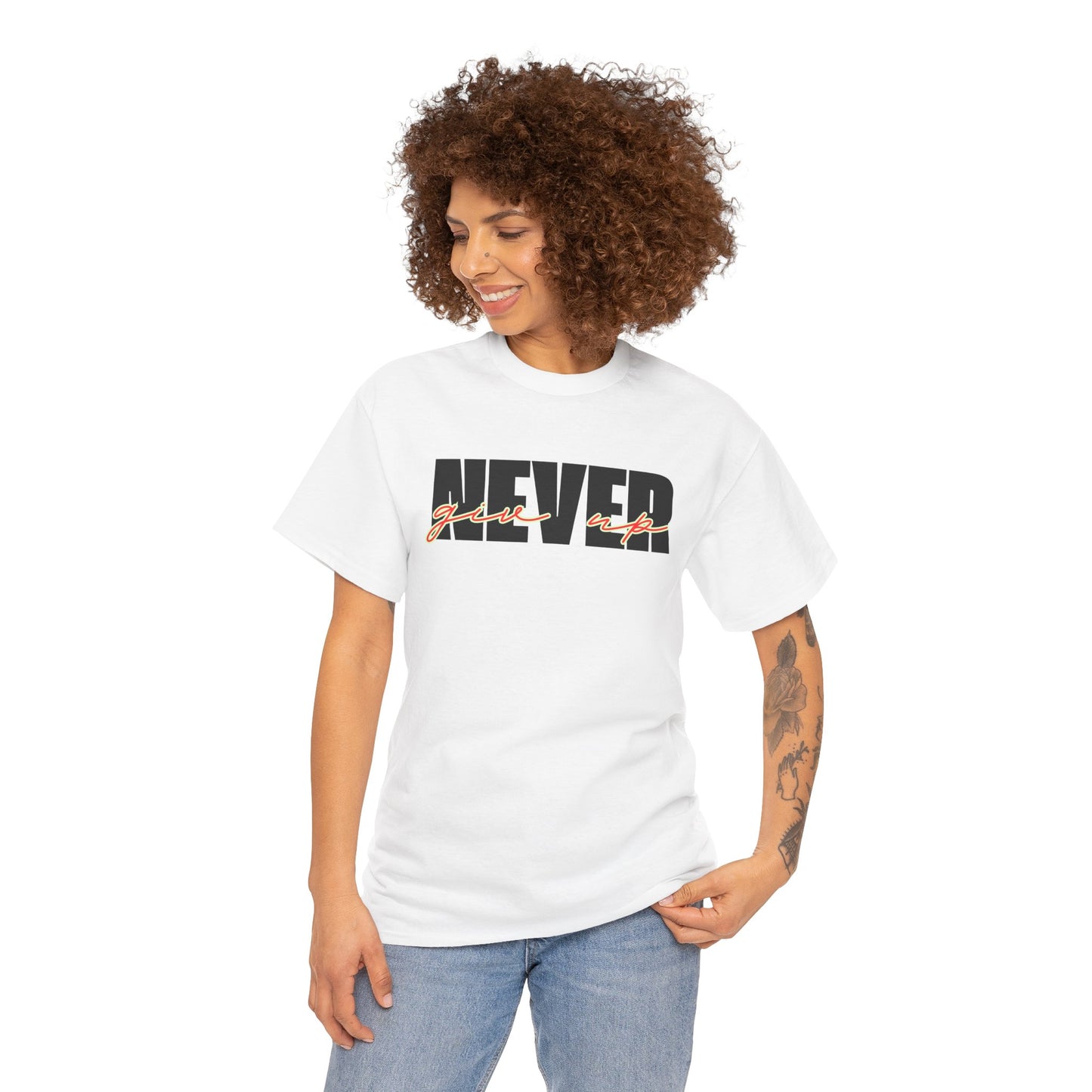 Never Give Up Tee - Unisex