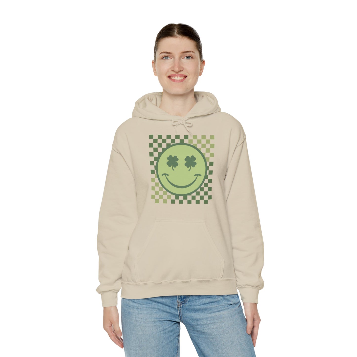 Green Smiley Hoodie