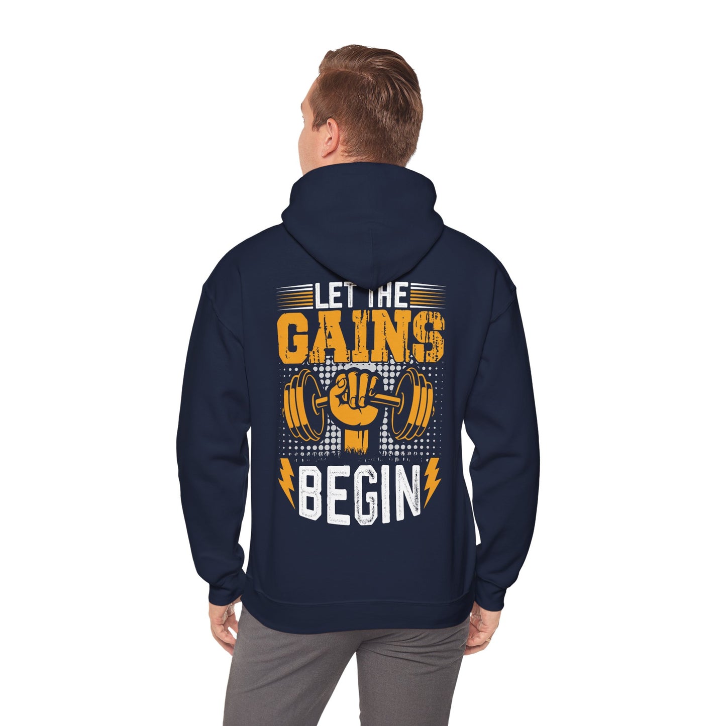 Let the Gains Begin Hoodie