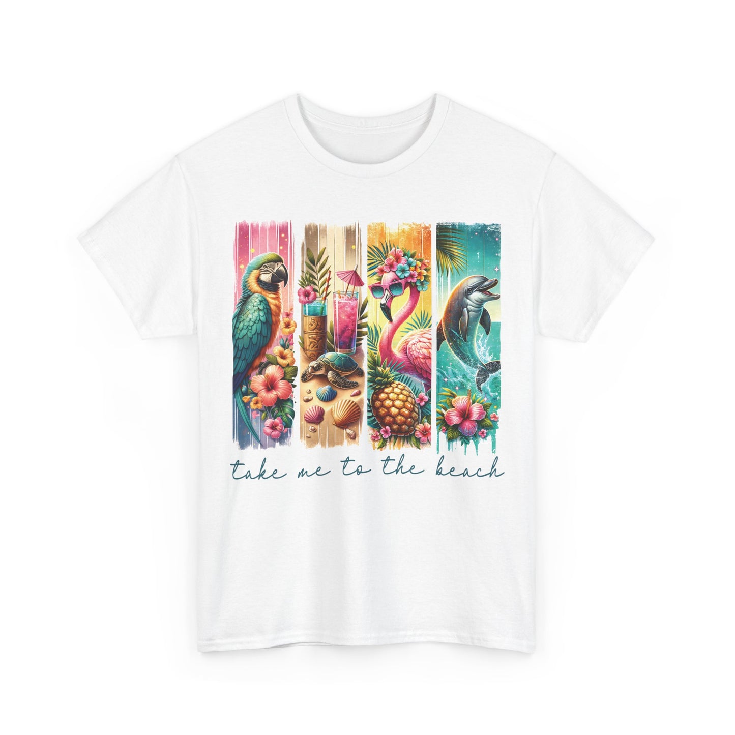 Tropical Vibes 'Take Me to the Beach' Tee